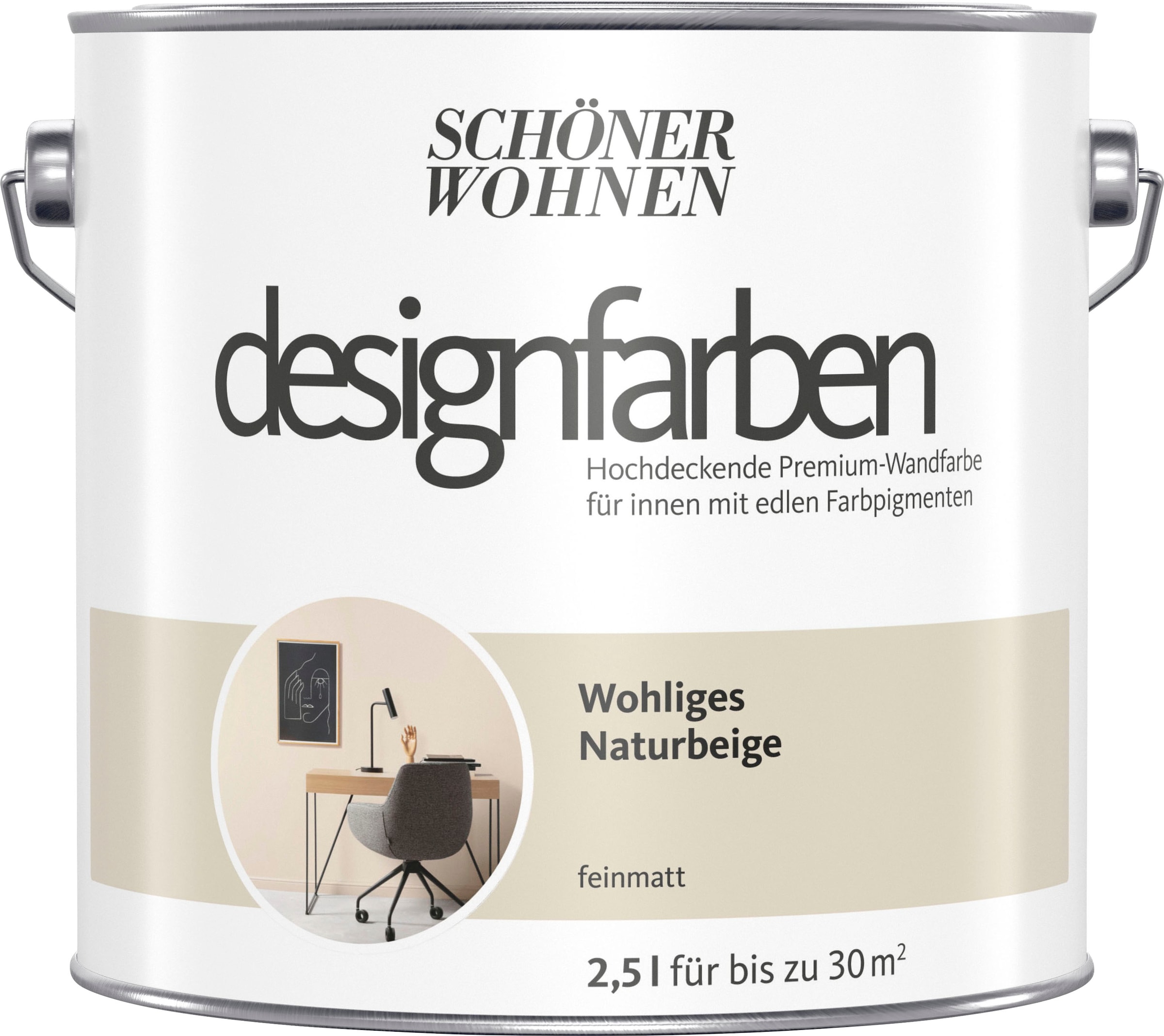 SCHÖNER WOHNEN FARBE Wand- und Deckenfarbe »designfarben Sonderedition«, hochdeckende...