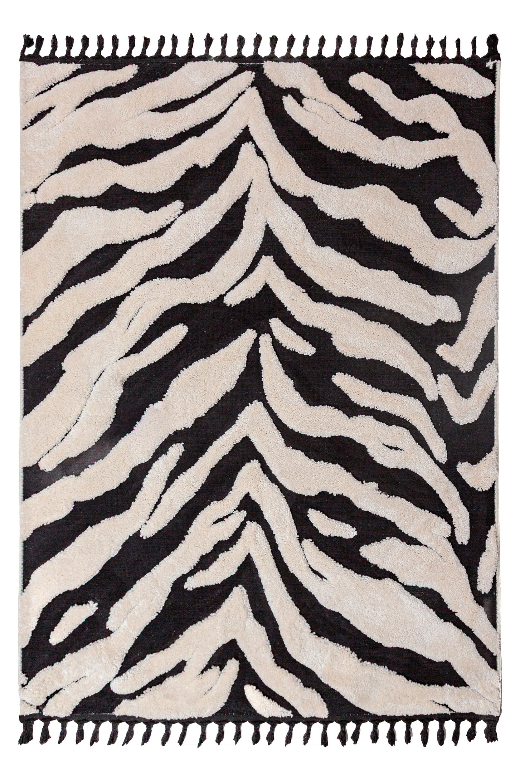 FLAIR RUGS Teppich »ESRA ZEBRA« rechteckig 20 mm Höhe