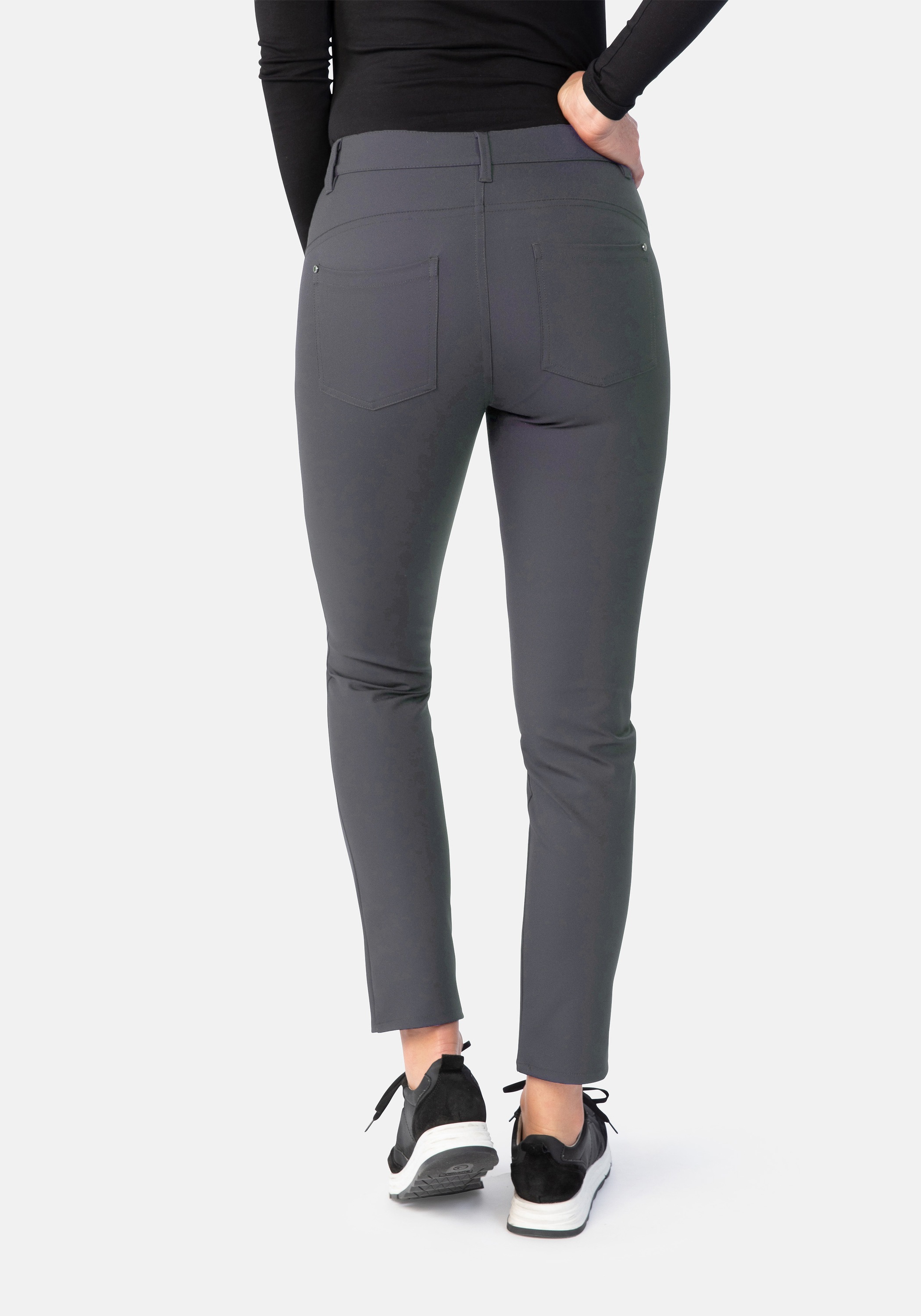 STOOKER WOMEN 5-Pocket-Jeans "Florenz Easy Wear Slim Fit Jeans" Slim Fit Ca günstig online kaufen