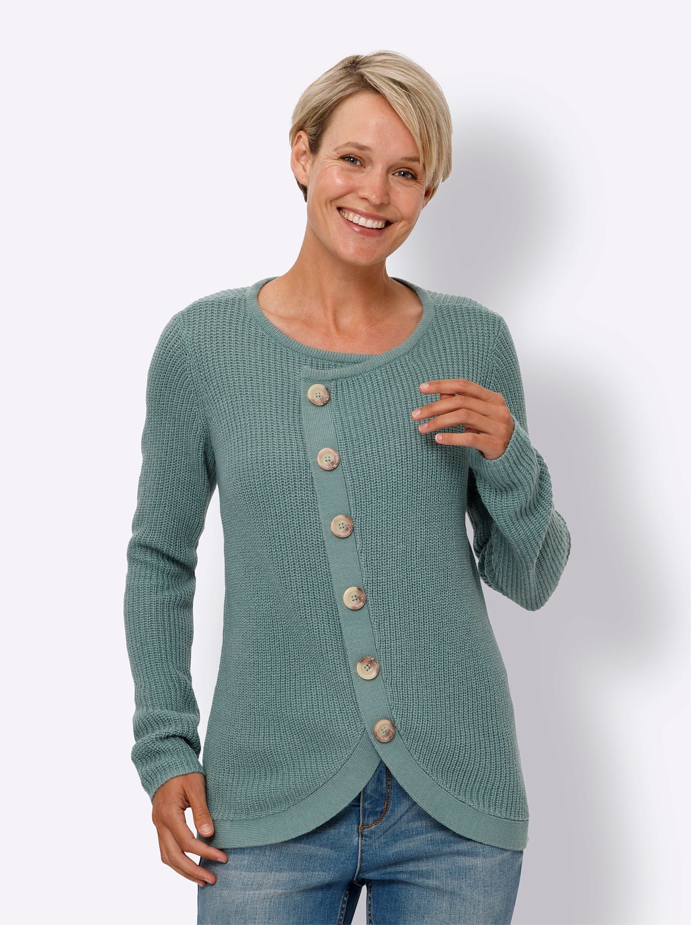 Classic Basics Strickpullover "Langarm-Pullover" günstig online kaufen