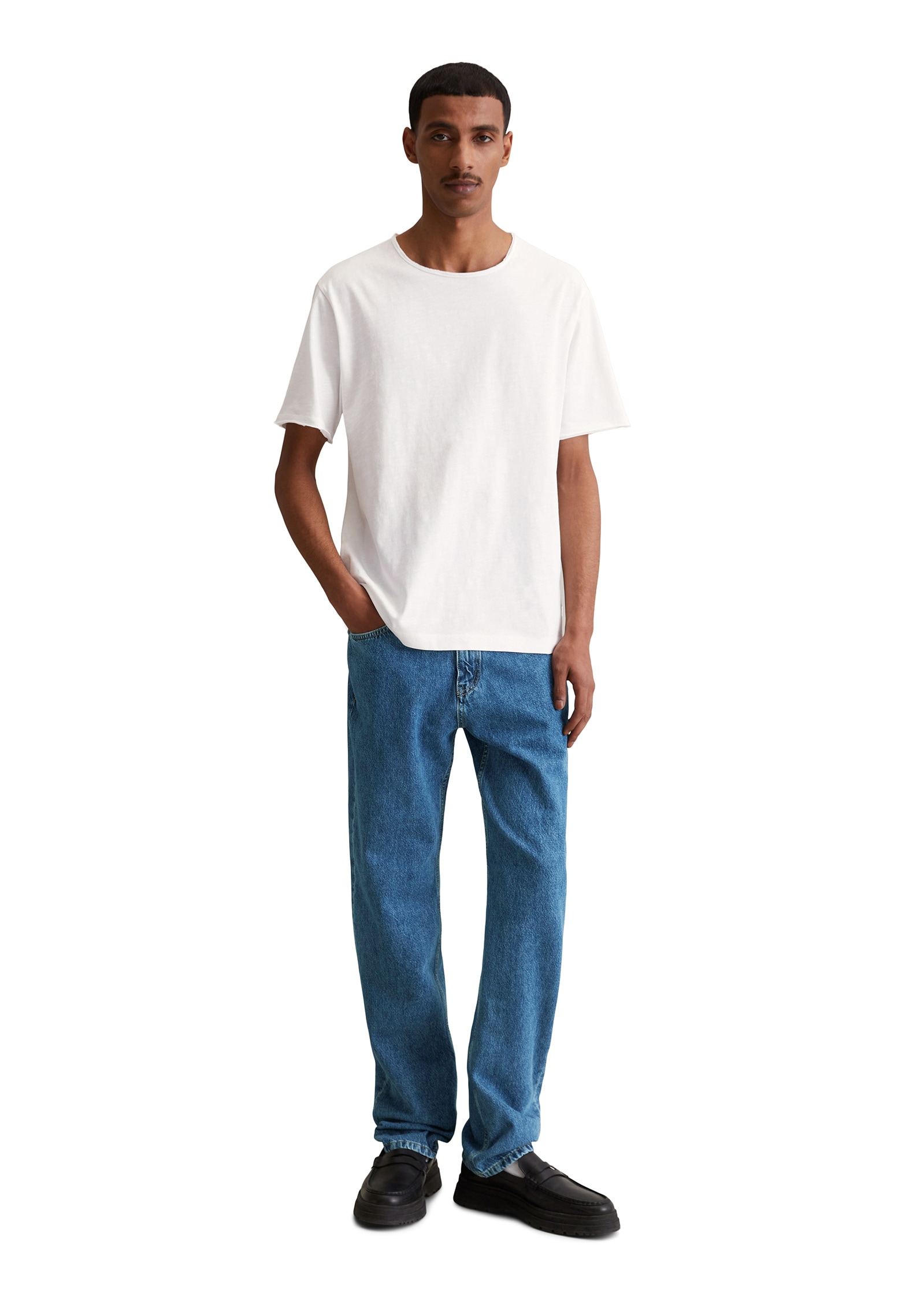Marc O'Polo DENIM T-Shirt »aus weichem Slub-Jersey«