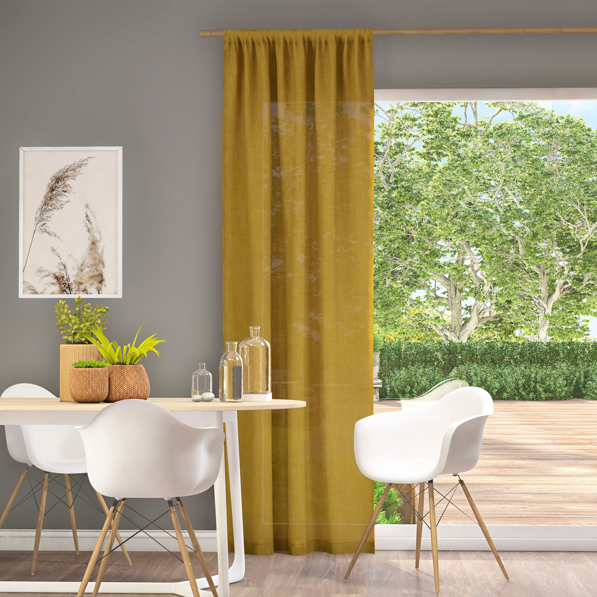 Neutex for you Vorhang "Mara-ECO" Stangendurchzug 1 tlg. günstig online kaufen