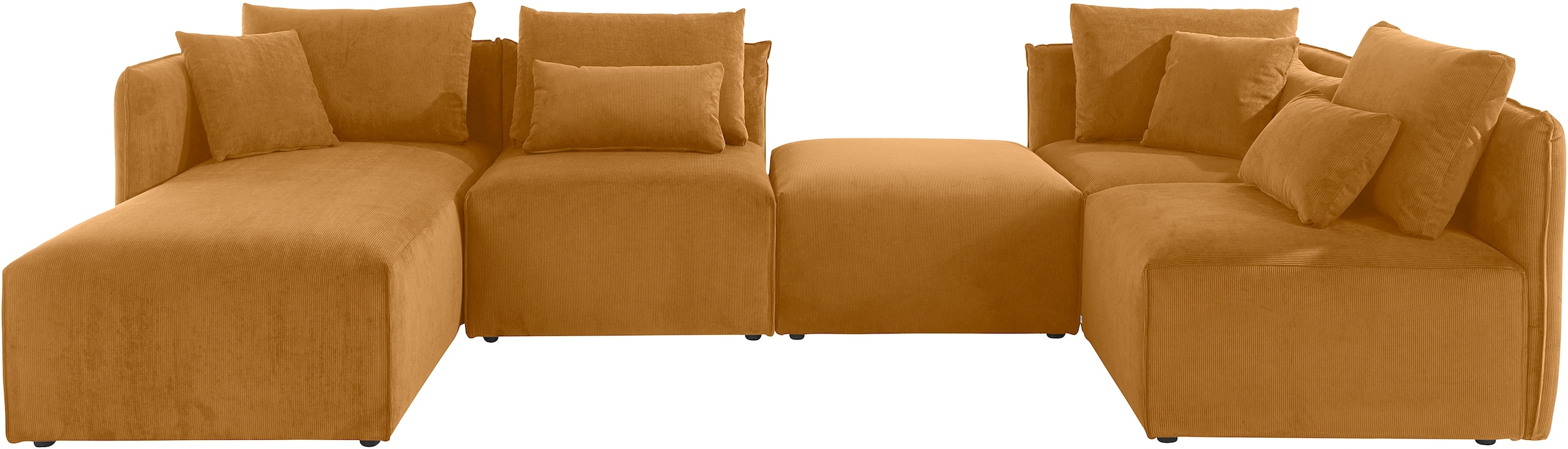 OTTO home Wohnlandschaft "Nöre U-Form" 5 Teile, in vielen Bezugsqualitäten günstig online kaufen