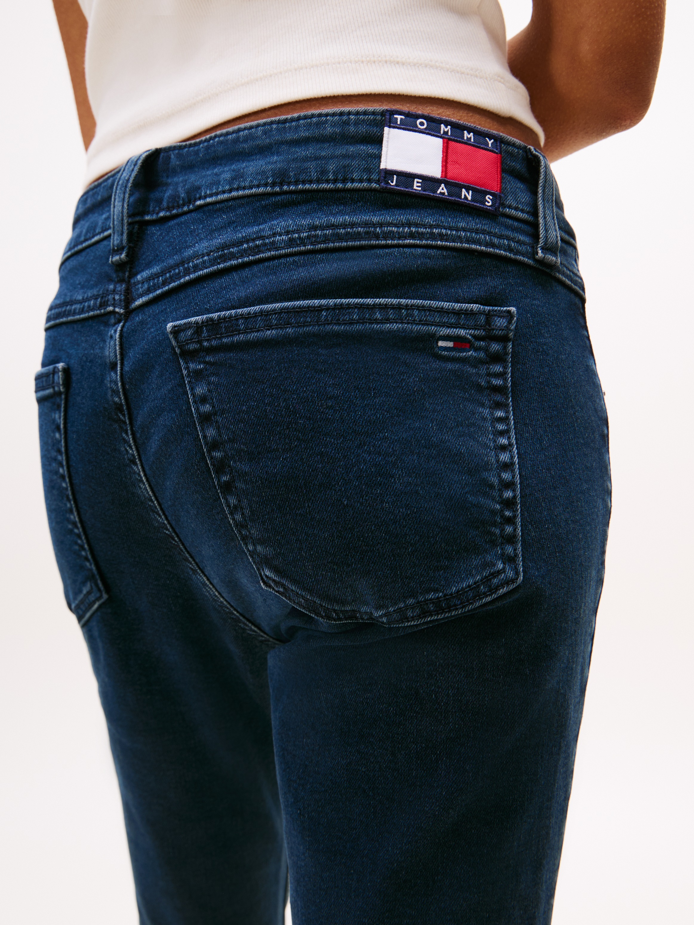 Tommy Jeans Skinny-fit-Jeans "Sophie Low Waist Skinny", mit Logo-Badge, in günstig online kaufen