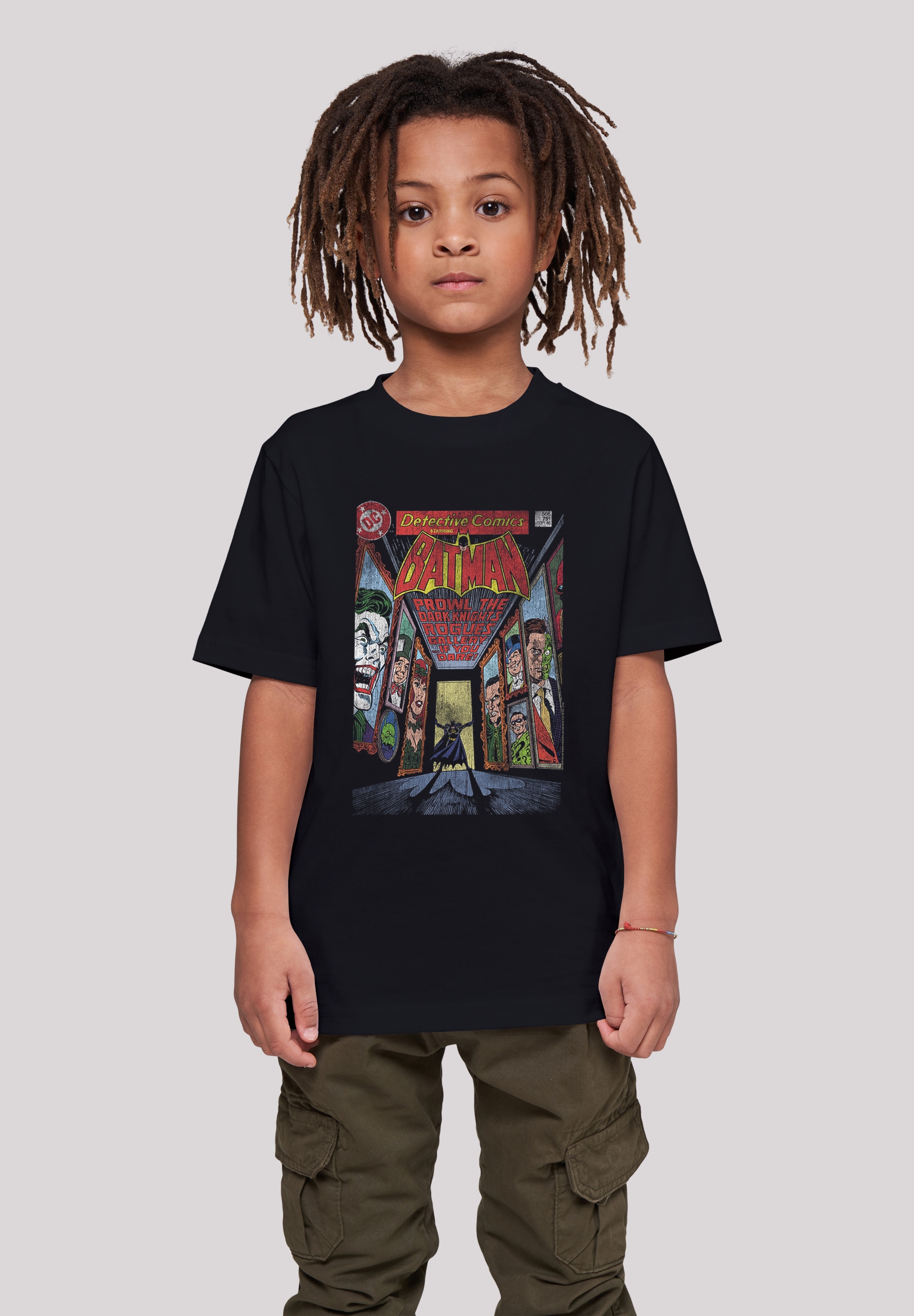 F4NT4STIC Kurzarmshirt »Kinder Batman Rogues Gallery Cover with Kids Basic  Tee«, (1 tlg.) online kaufen | BAUR