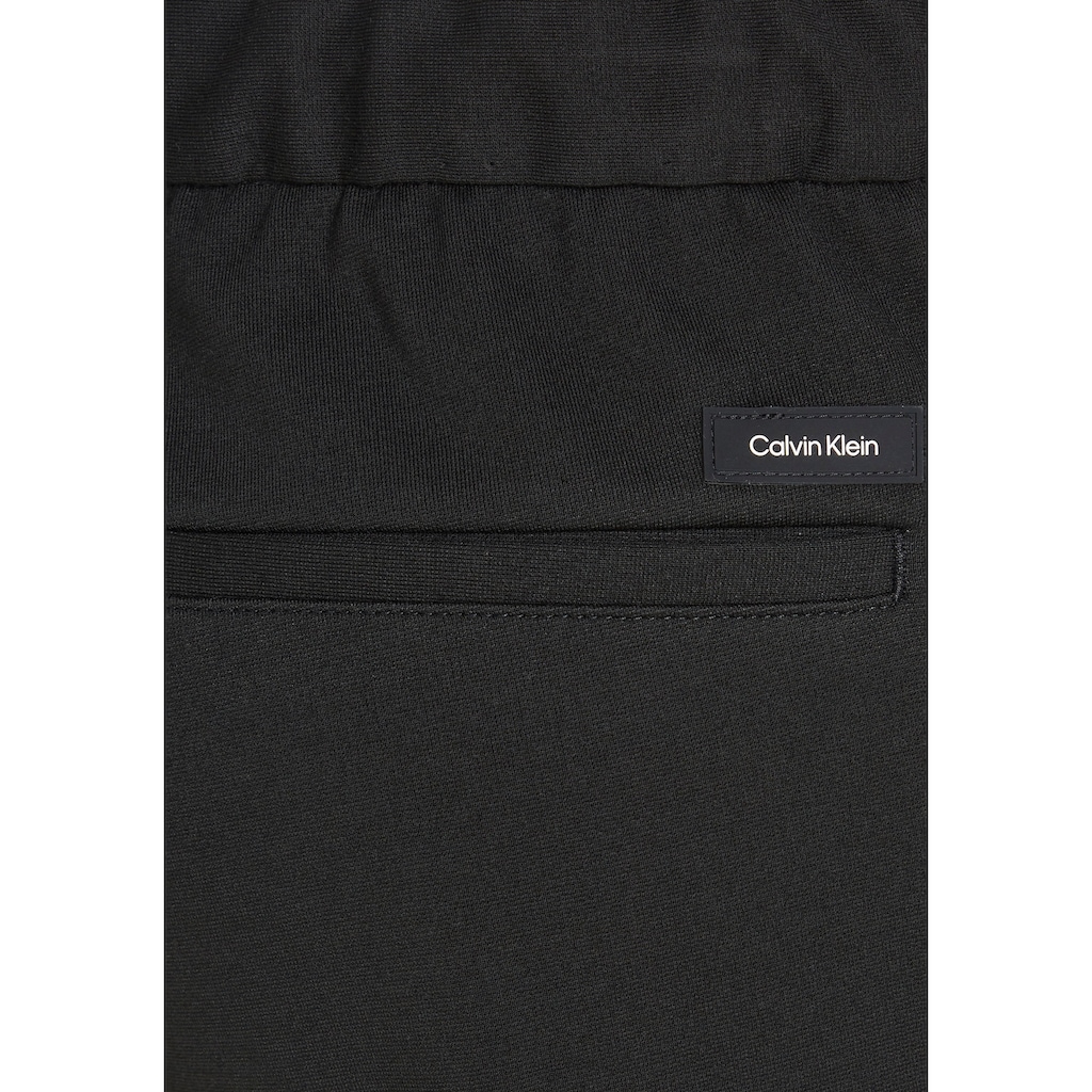 Calvin Klein Chinohose »COMFORT KNIT TAPERED PLEAT«