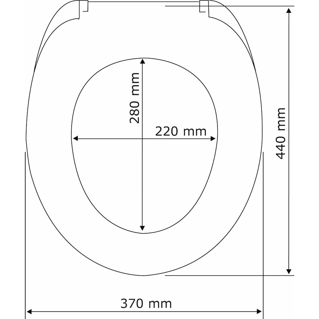 WENKO WC-Sitz »Speedy«