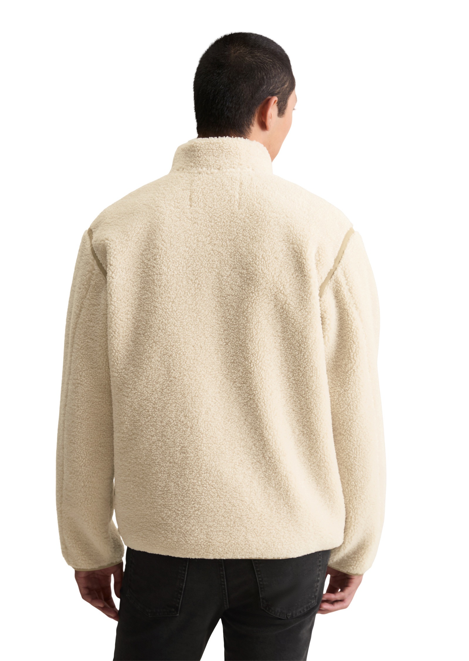 Marc O'Polo DENIM Outdoorjacke »mit Nylon-Brusttasche«, ohne Kapuze
