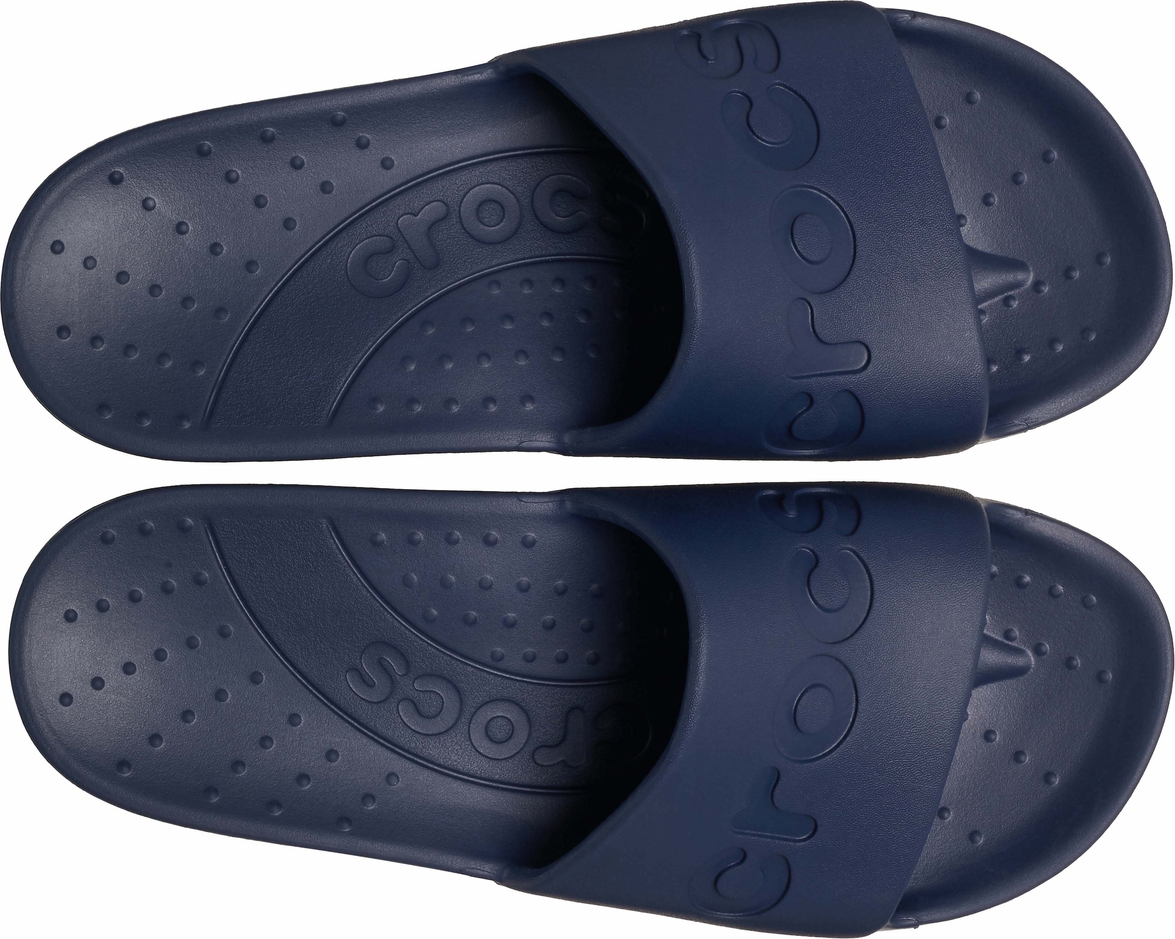 Crocs Pantolette »Crocs Slide«, Badeschuh, Schlappen, Strandschuh mit bequemem Fußbett