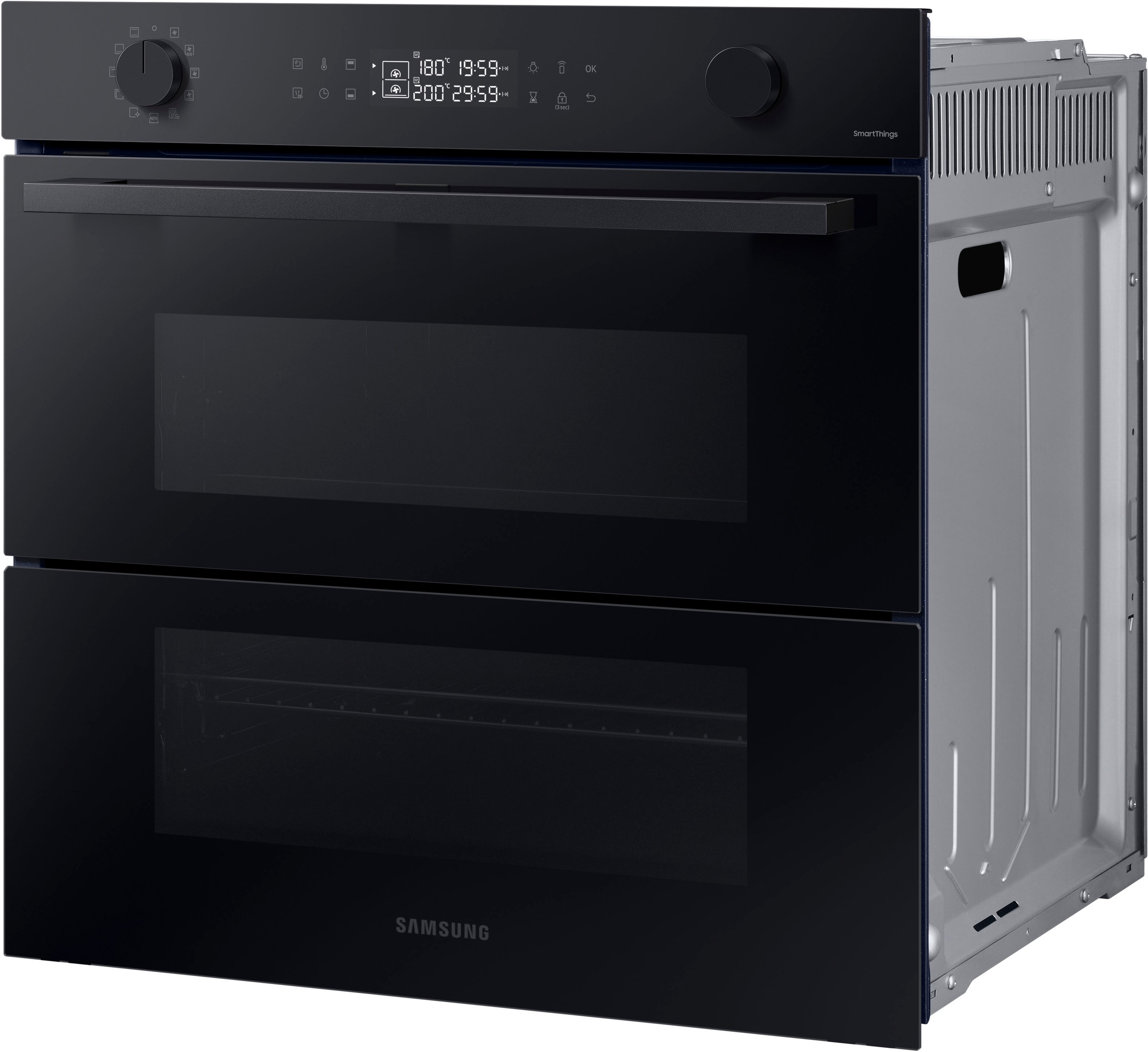Samsung Einbaubackofen Serie 4 »NV7B45502AK/U1«, Pyrolyse-Selbstreinigung, Dual Cook Flex
