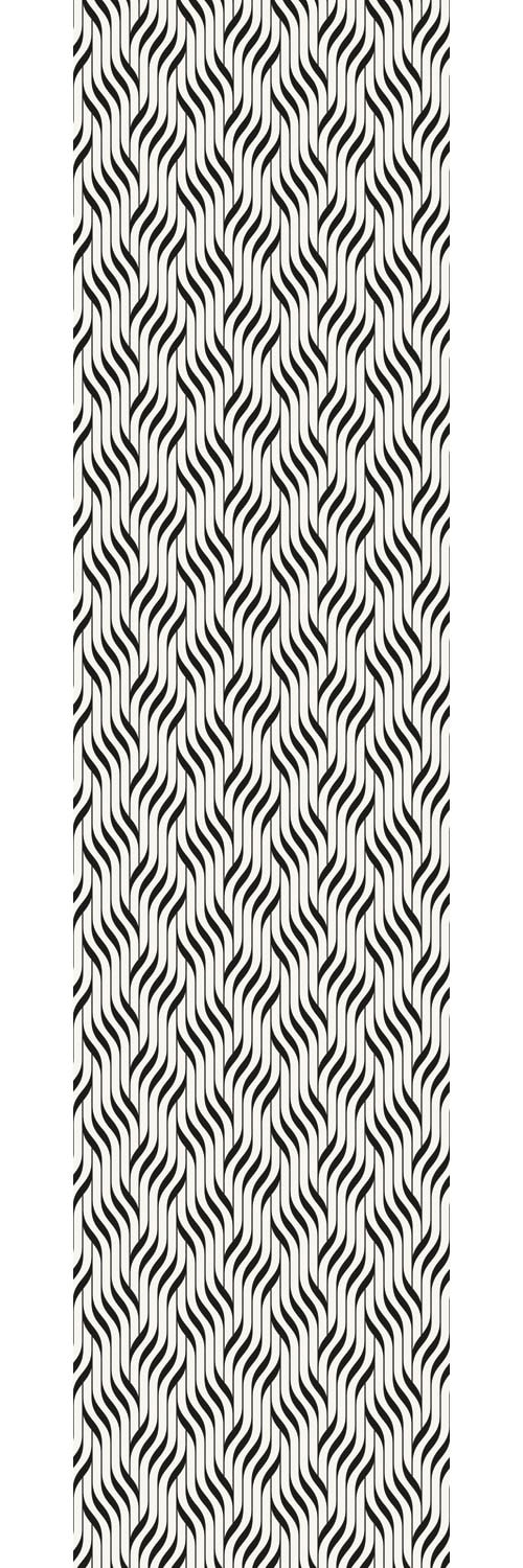 queence 3D-Tapete »Abstrakte Linien, selbstklebendes Wandpaneel« Motiv | bedruckt | mehrfarbig texturiert 60 x 250 cm Fototapete, Mustertapete, Anbringung ohne Kleister