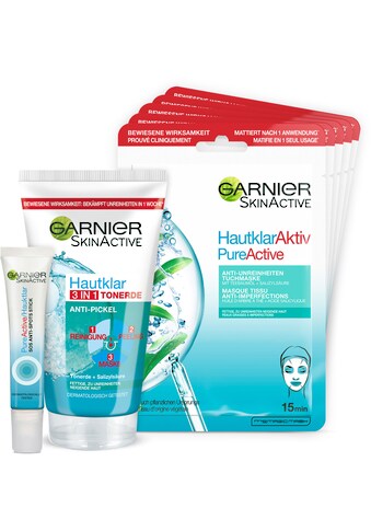 GARNIER Pflege-Set »SkinActive Pickel SOS Set«...