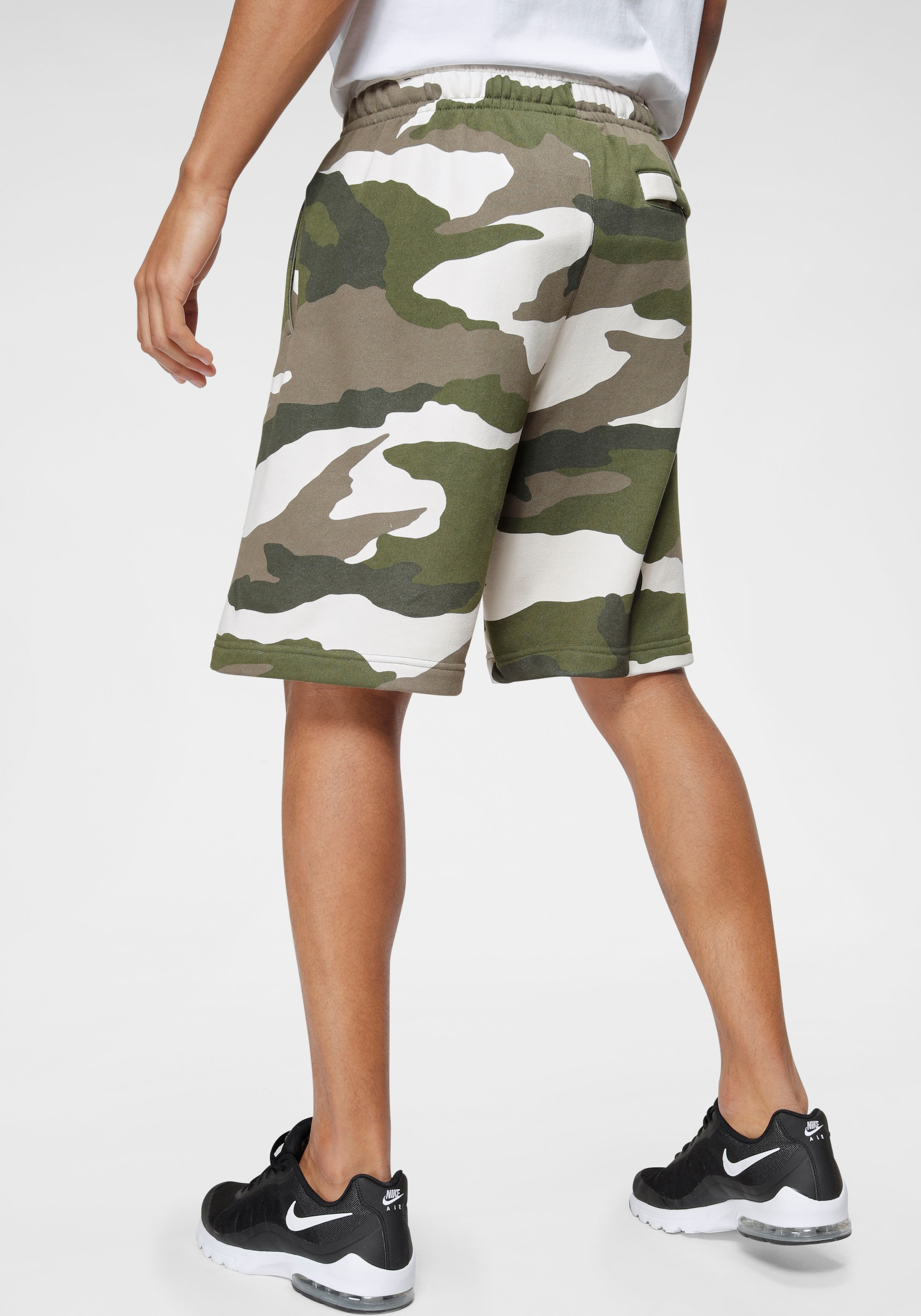 nike sportswear camo shorts