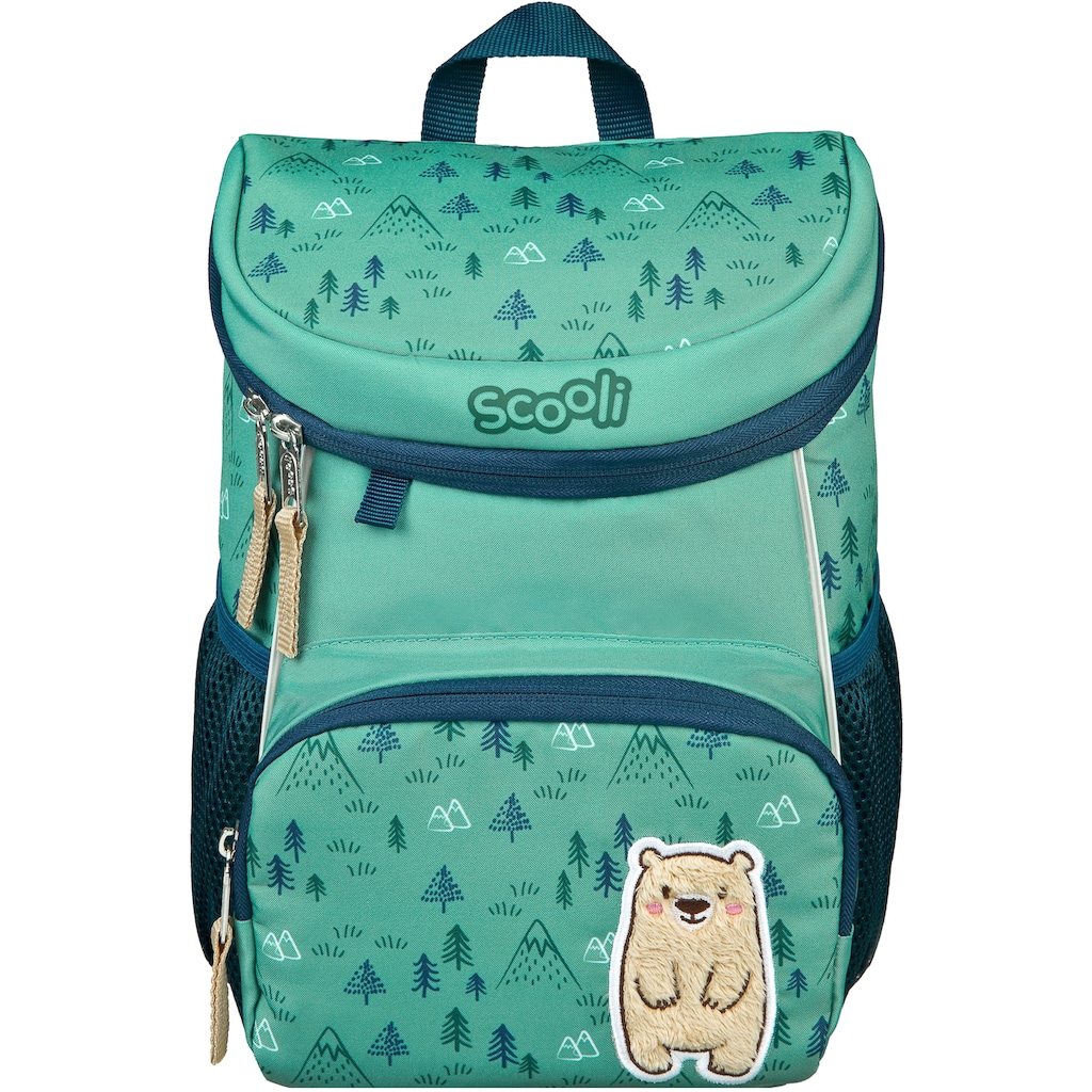 Scooli Kinderrucksack »Mini-Me, Bobby Bear«, Reflektoren