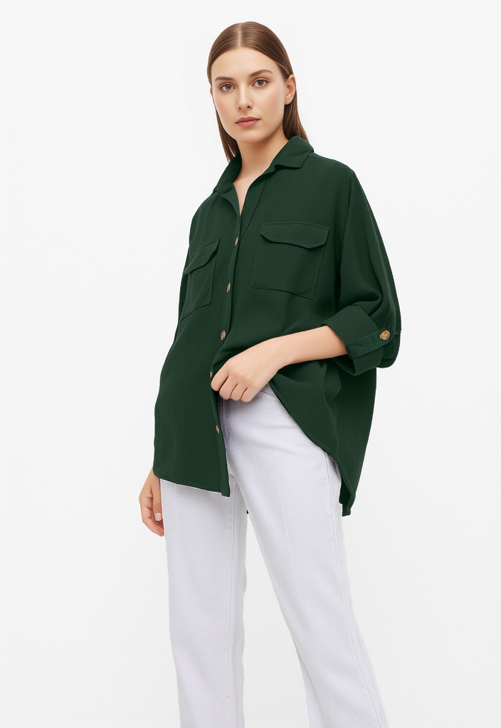 Vero Moda Hemdbluse "VMBUMPY L/S SHIRT NEW WVN GA NOOS" Viskose, regular fit