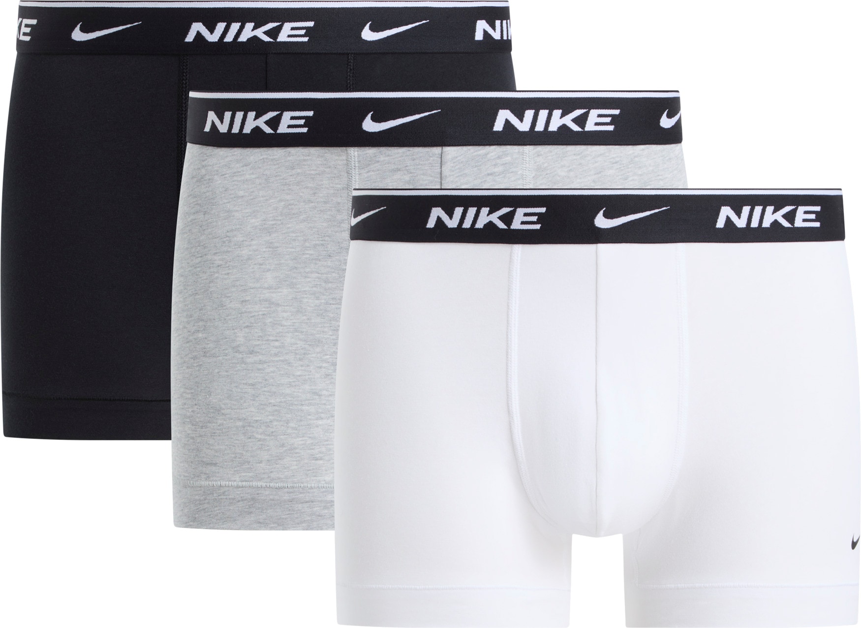 NIKE Underwear Trunk "TRUNK 3PK" Packung, 3er, 3 Stk. mit Logo-Elastikbund günstig online kaufen