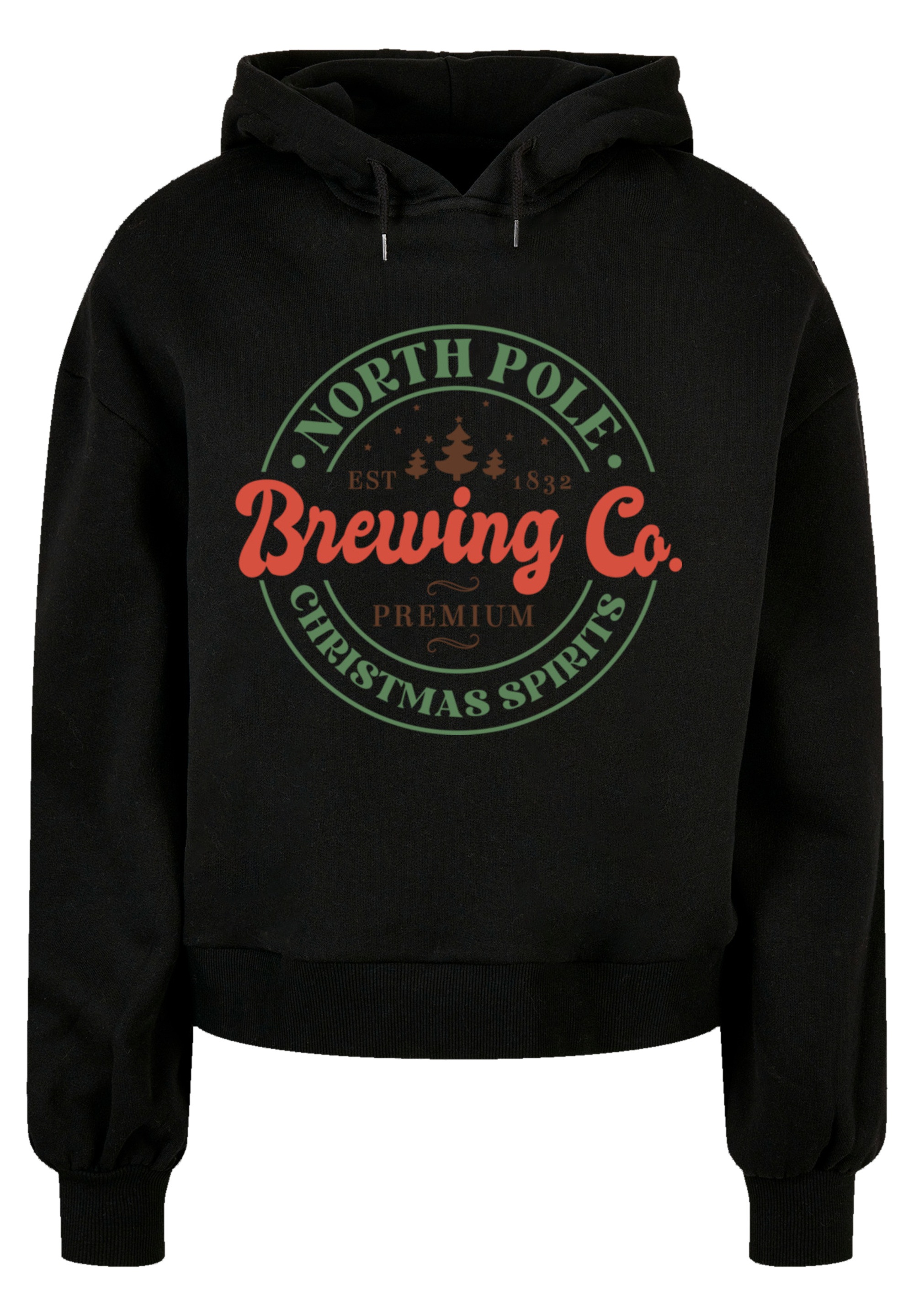 F4NT4STIC Kapuzenpullover »North Pole Weihnachten Spirits Brewing Company«, Premium Qualität, Christmas Collection
