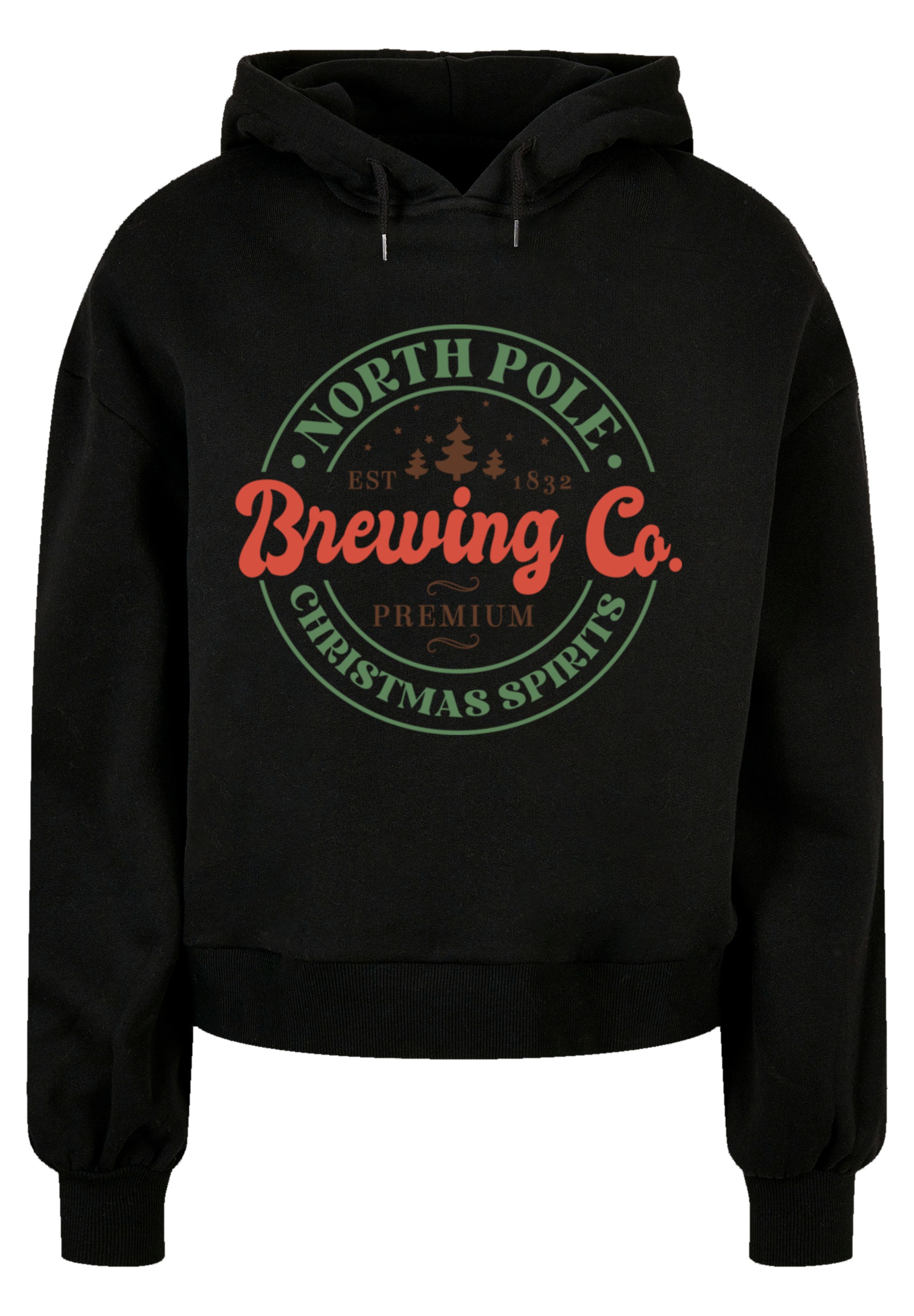 F4NT4STIC Kapuzenpullover "North Pole Weihnachten Spirits Brewing Company", günstig online kaufen