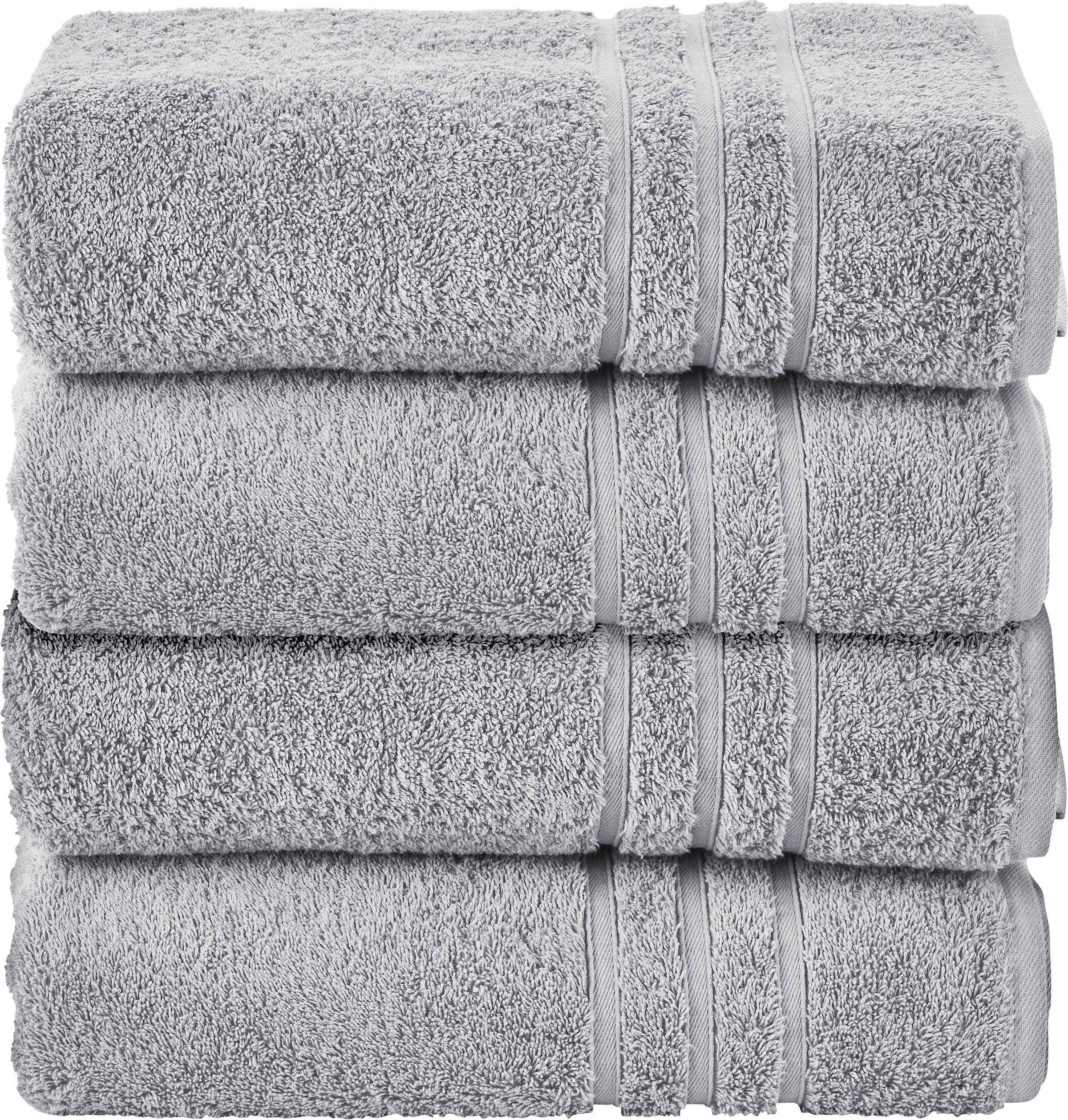 done. Handtuch Set "Daily Uni" Uni Farben, saugfähiges Walkfrottier günstig online kaufen