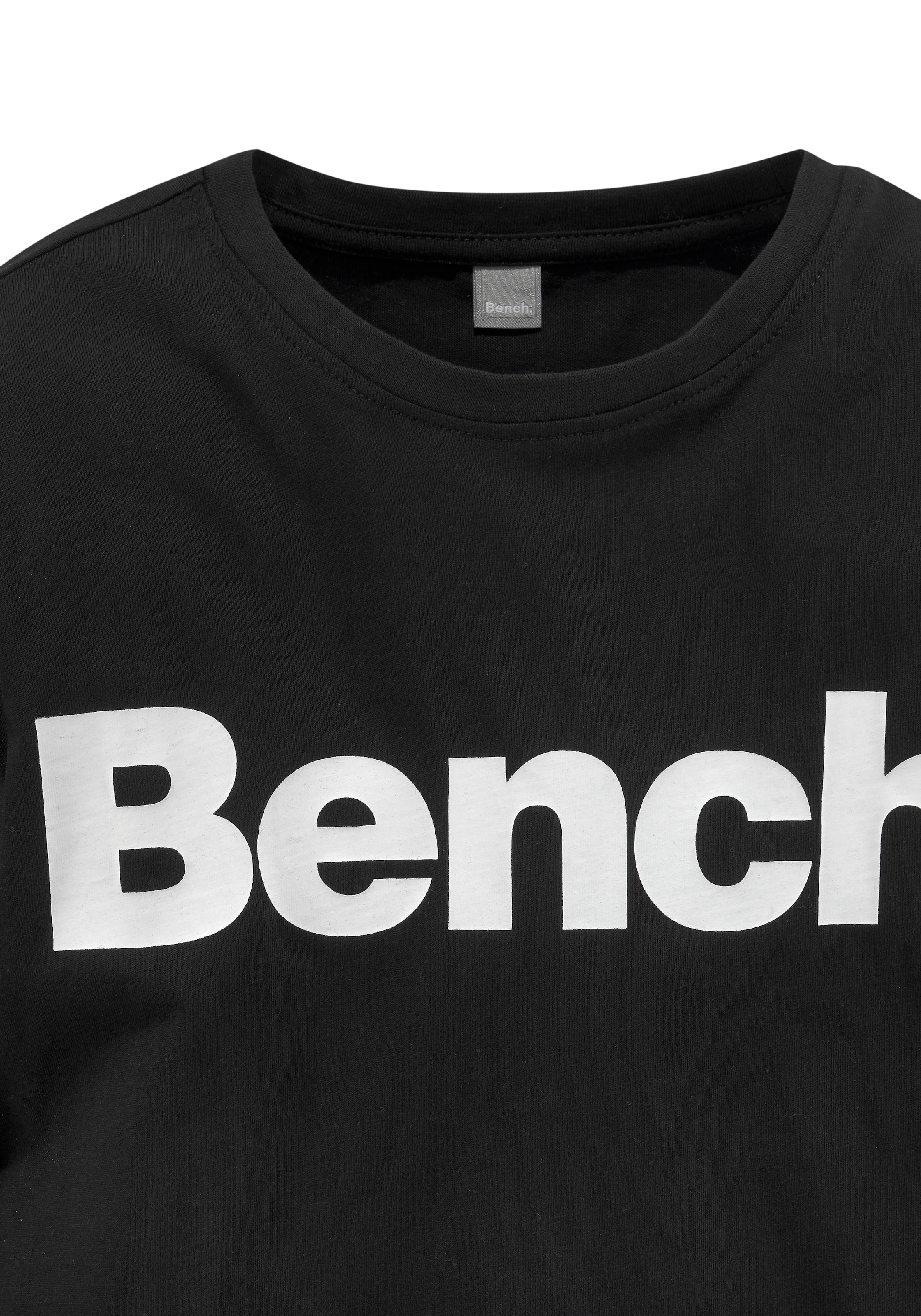 Bench. Langarmshirt »Basic«, mit Logodruck online kaufen | BAUR