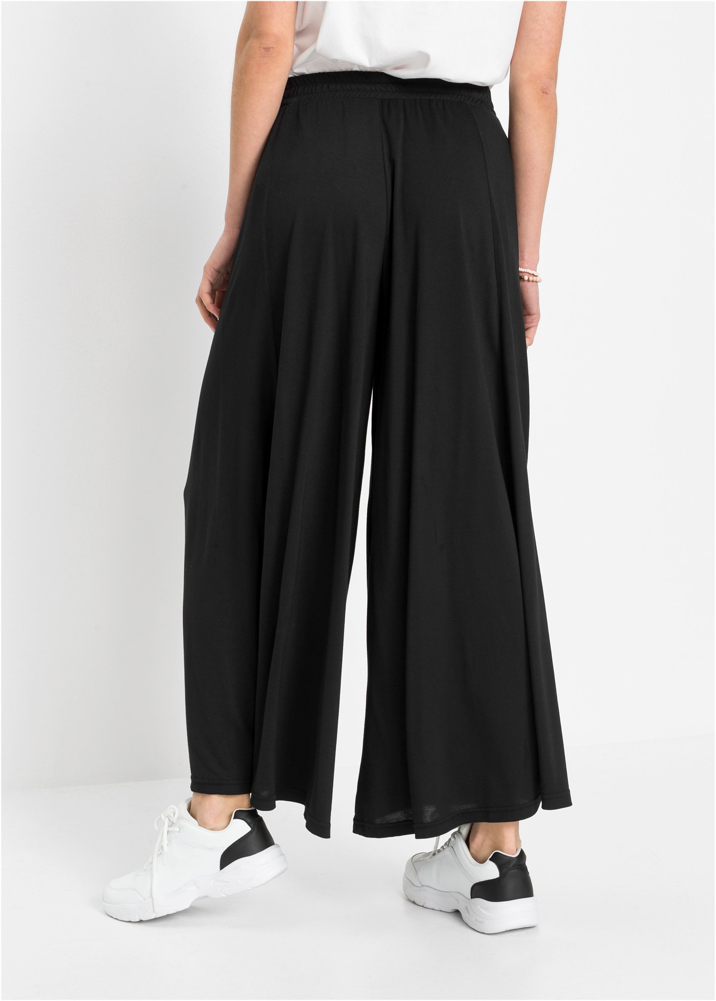 bonprix Culotte "Jersey-Culotte mit weitem Bein" aus Modal und Polyester, L günstig online kaufen
