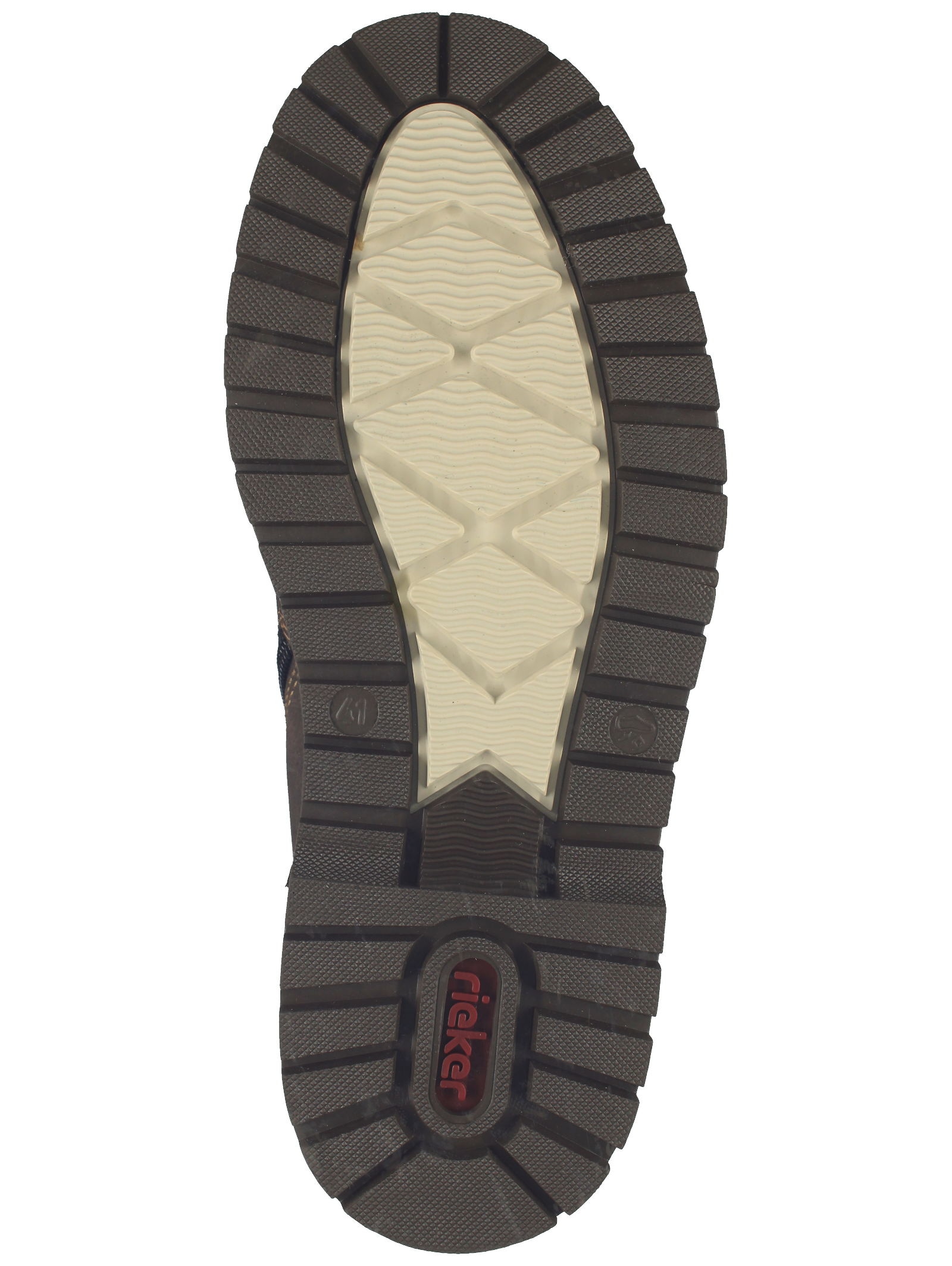 Rieker Schnürstiefelette »Rieker Stiefelette Lederimitat/Textil«