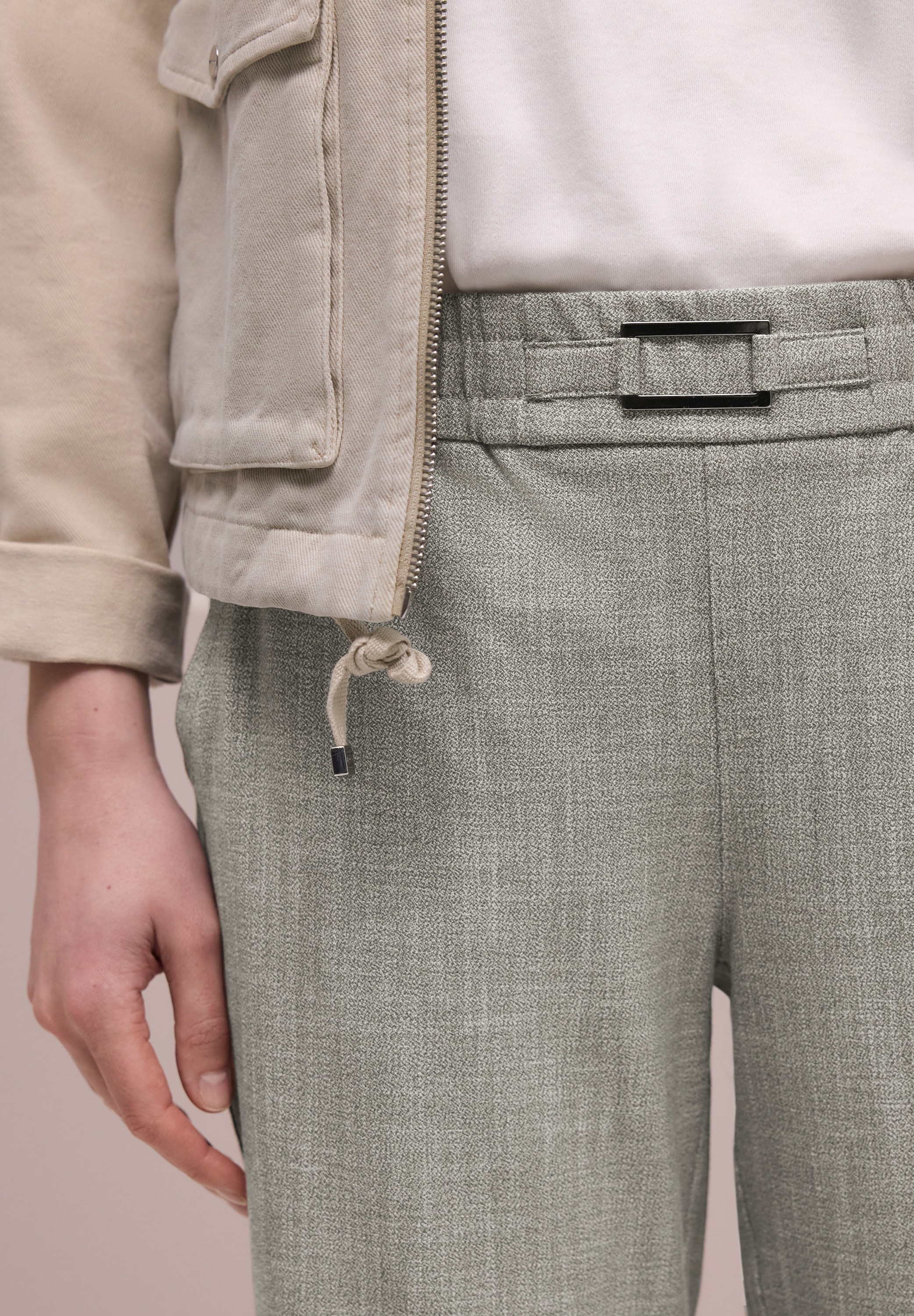 STREET ONE Stoffhose »Style Bonny«  mit Schnalle
