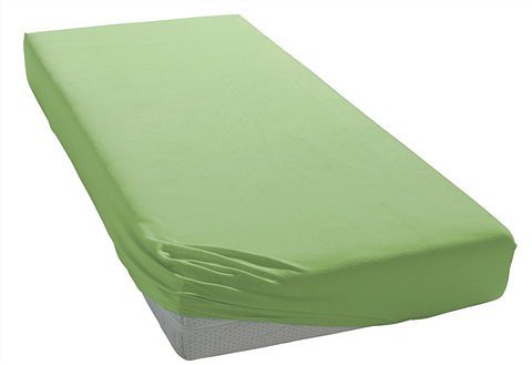 bellana Spannbettlaken "bellana Luxuszwirn mit Elasthan, Jersey 175 g/m², faltenfrei" gezwirnte Baumwolle mit Elasthan, bis 35cm Matratzenhöhe, bügelfrei