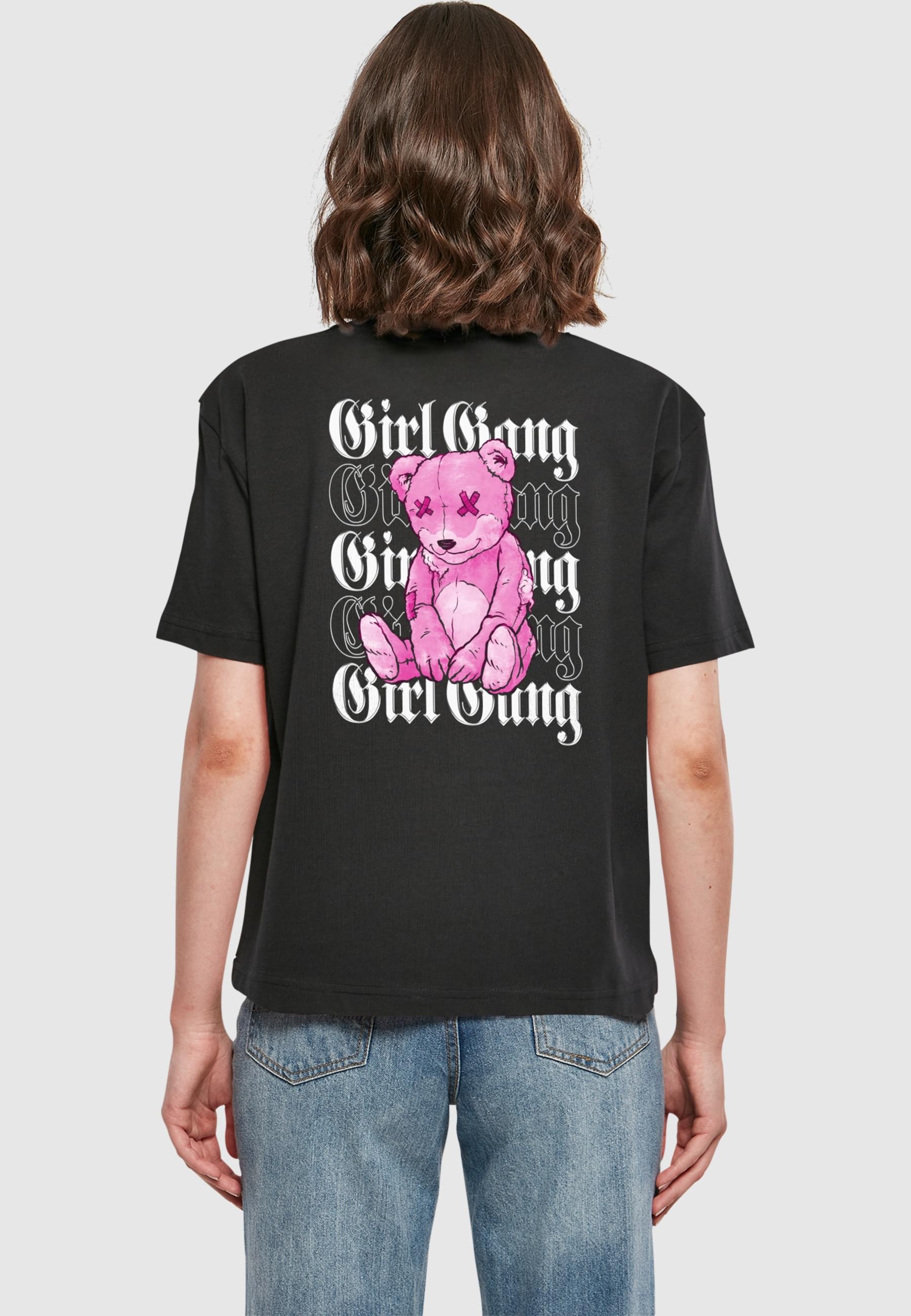 Miss Tee T-Shirt »Miss Tee Damen Girl Gang Tee«, (1 tlg.)