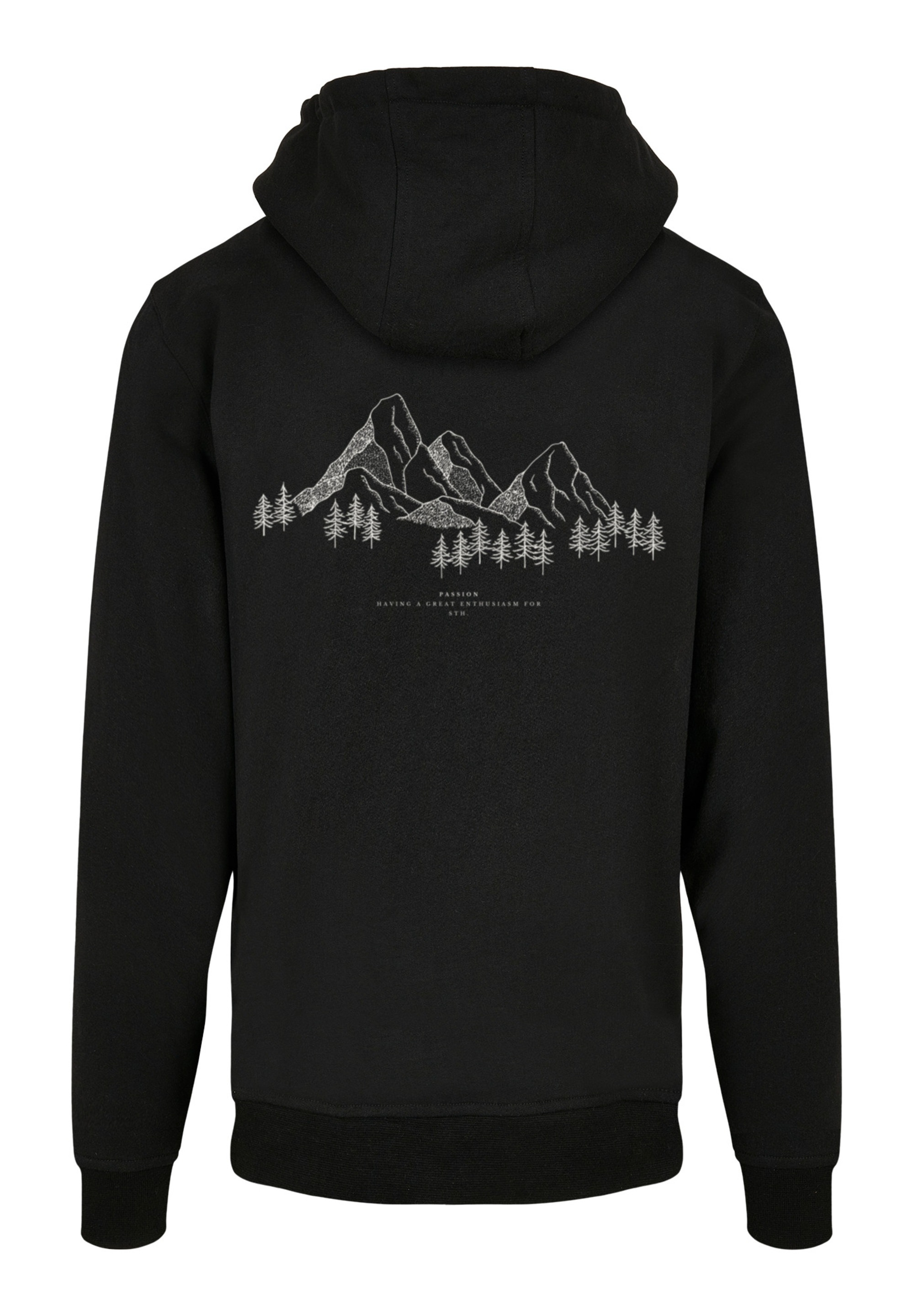 F4NT4STIC Kapuzenpullover »Mountain Berge Urlaub Winter Schnee Ski«, Print