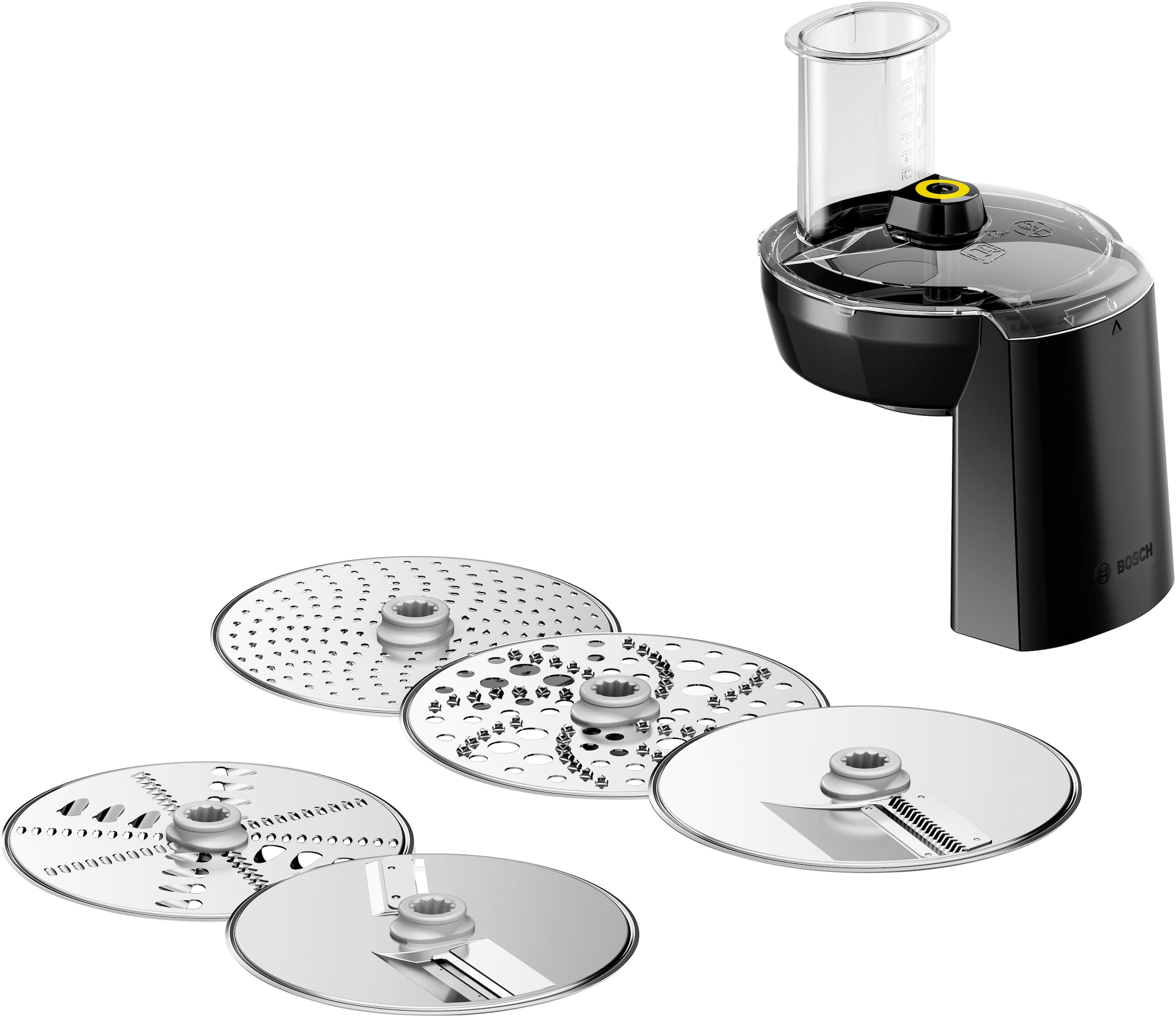 BOSCH Küchenmaschinen Zubehör-Set »VeggieLove Set MUZS68VL«, (Set, 6 tlg.)