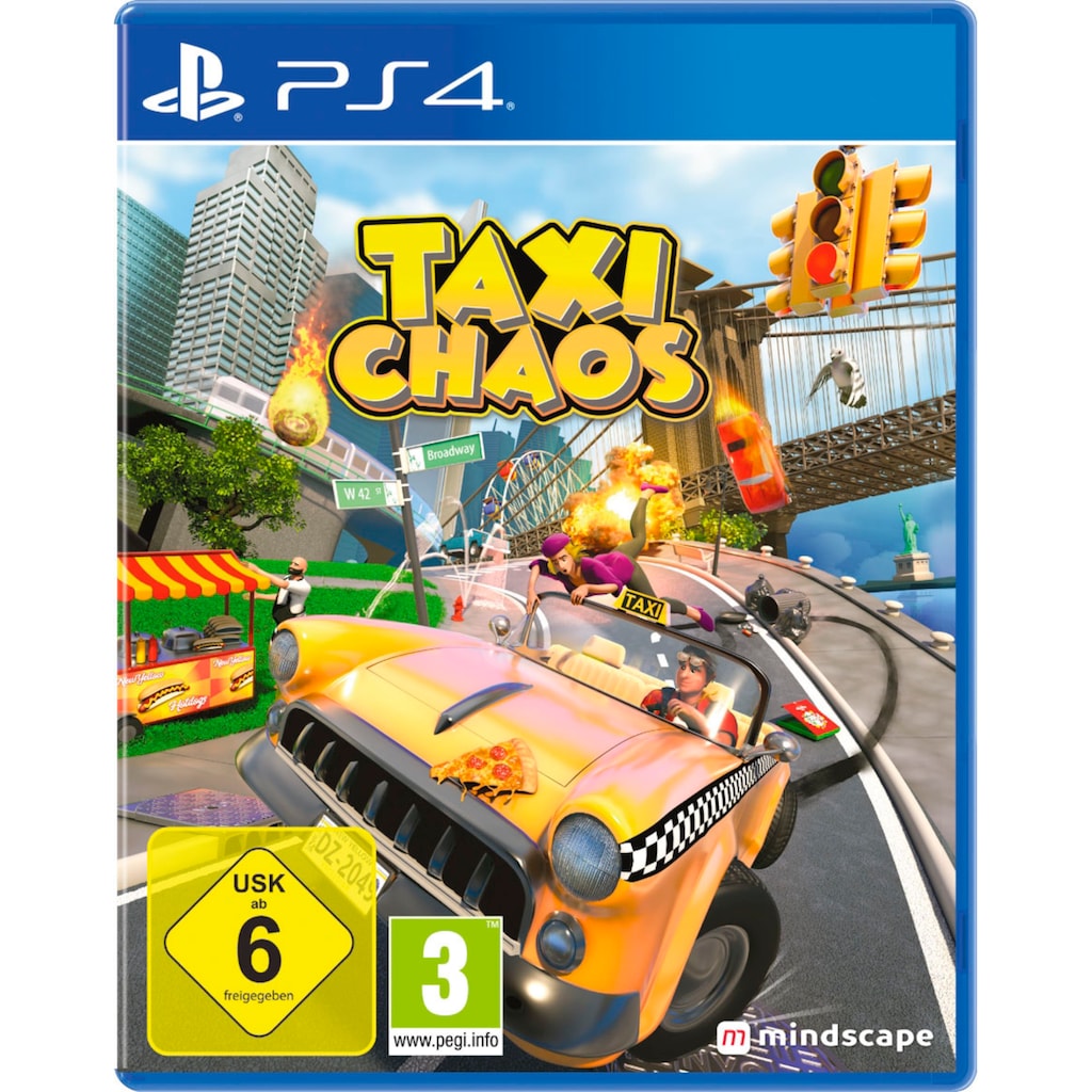 PlayStation 4 Spielesoftware »Taxi Chaos«, PlayStation 4