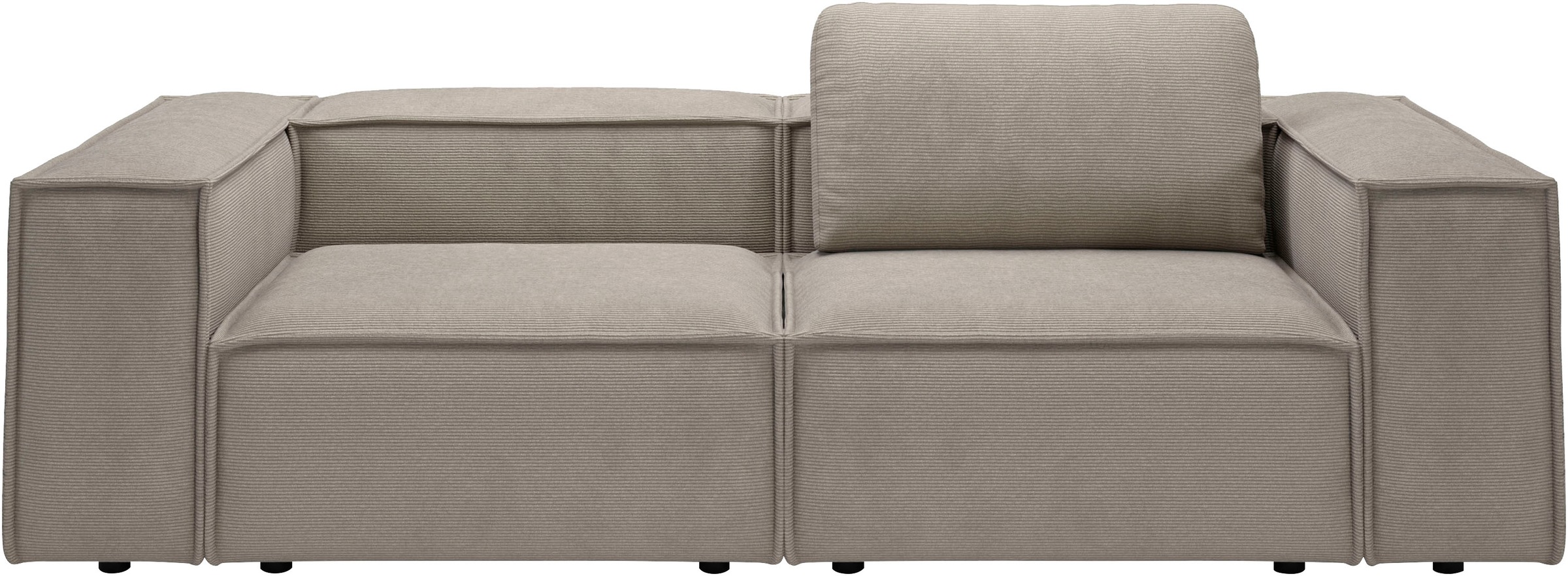 Home affaire 2-Sitzer "Watertown, modernes Sofa 246 cm breit, auch in Feinc günstig online kaufen