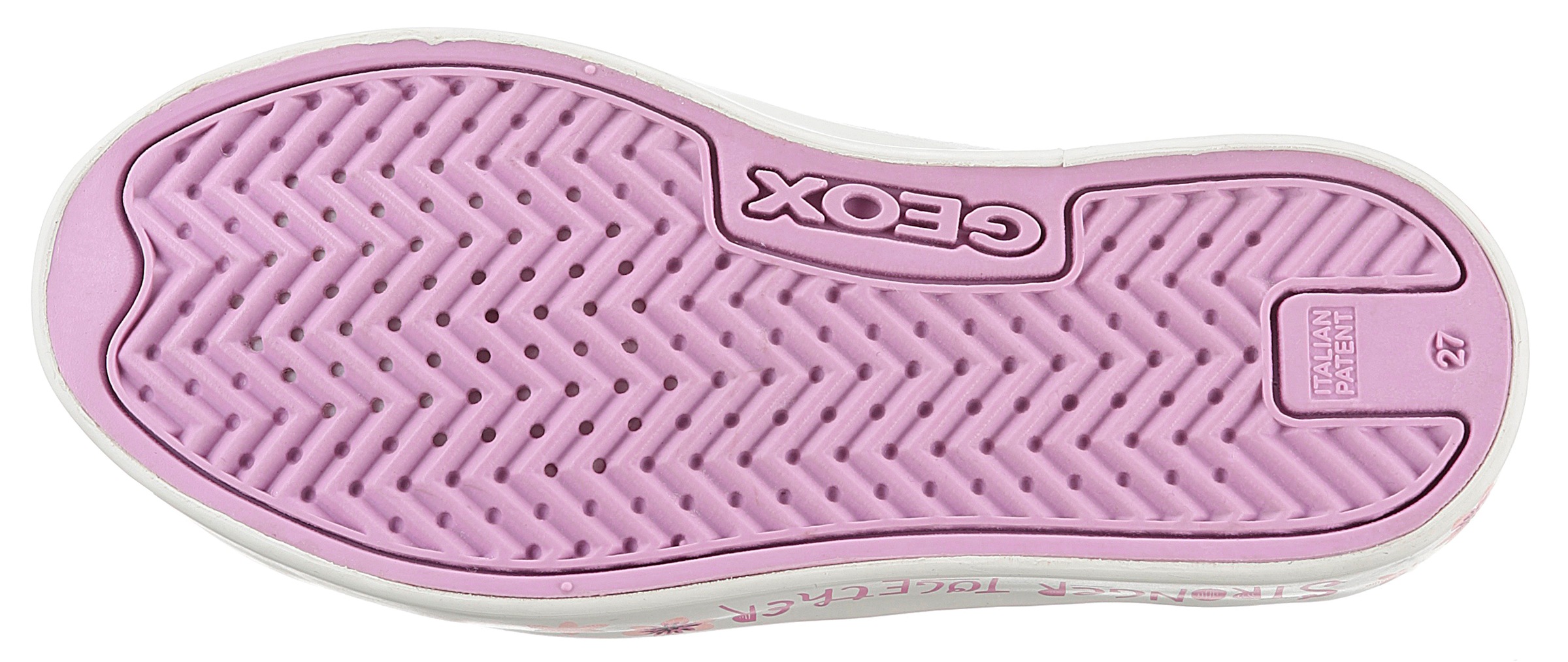 Geox Sneaker »JR CIAK GIRL«, mit Disney Print, Freizeitschuh, Halbschuh, Schnürschuh