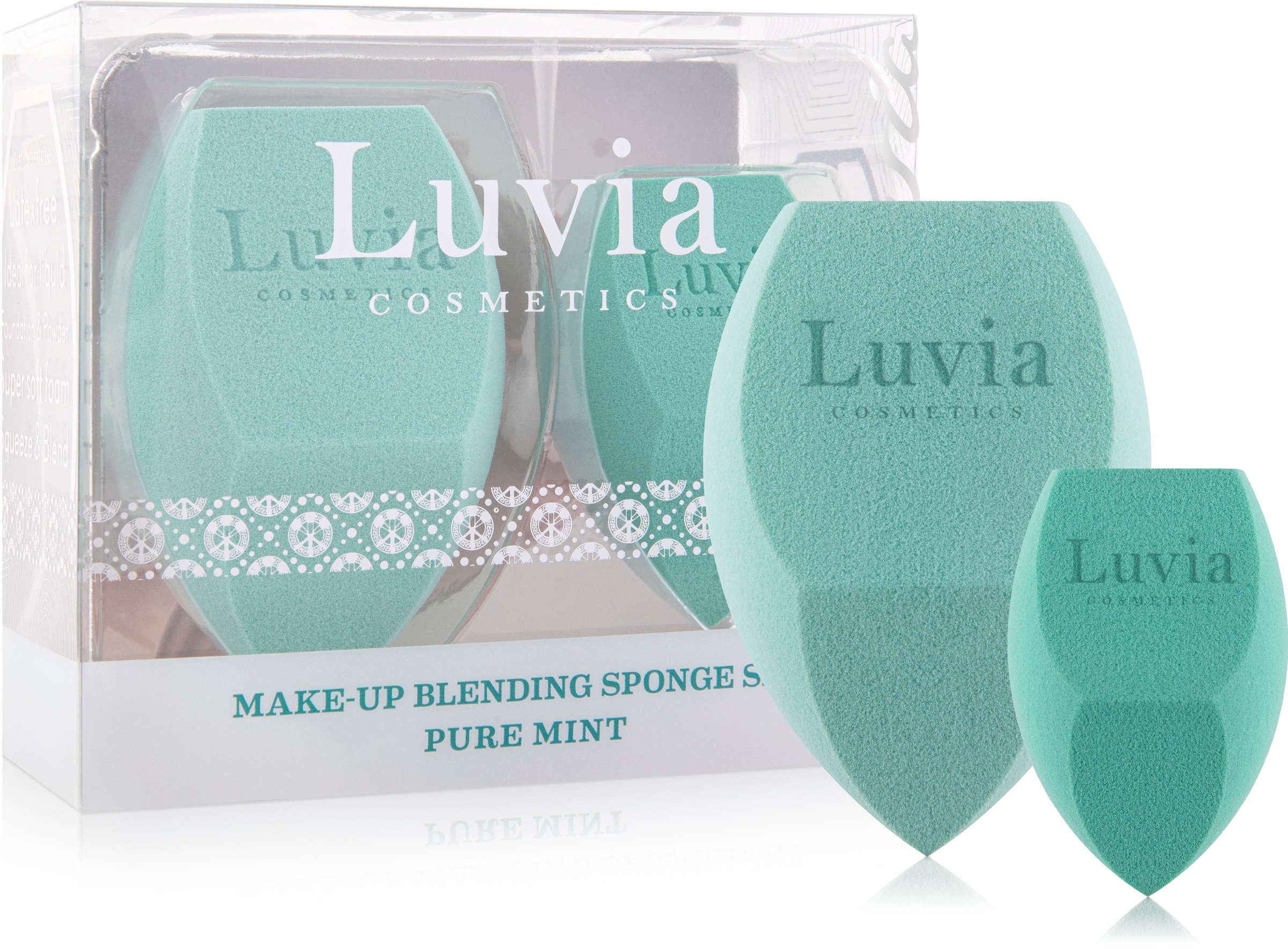 Luvia Cosmetics Make-up Schwamm Body »Prime kaufen (2 tlg.) | Vegan Set - Mint«, Sponge BAUR