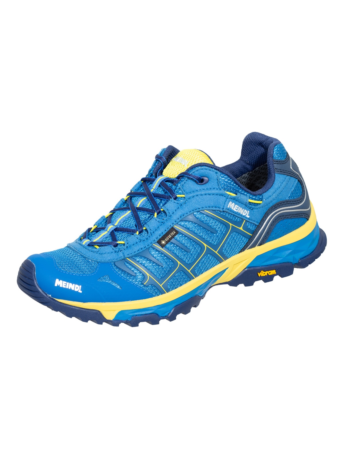 Meindl Wanderschuh "Meindl Finale GTX blau/gelb", GORE-TEX – Winddicht, was günstig online kaufen