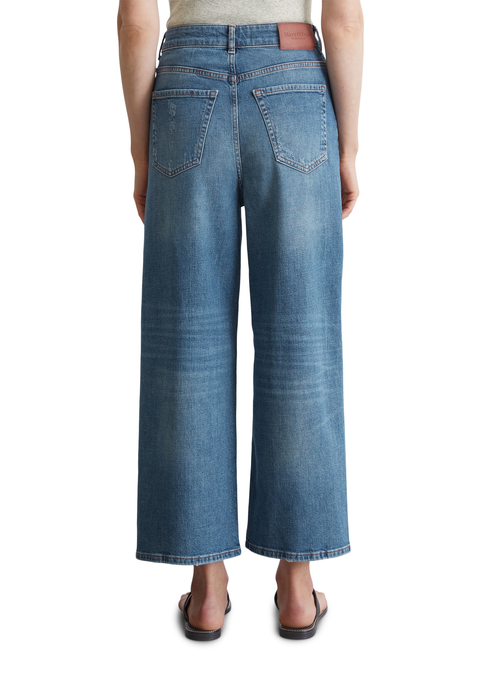 Marc O'Polo Weite Jeans im Culotte-Stil günstig online kaufen