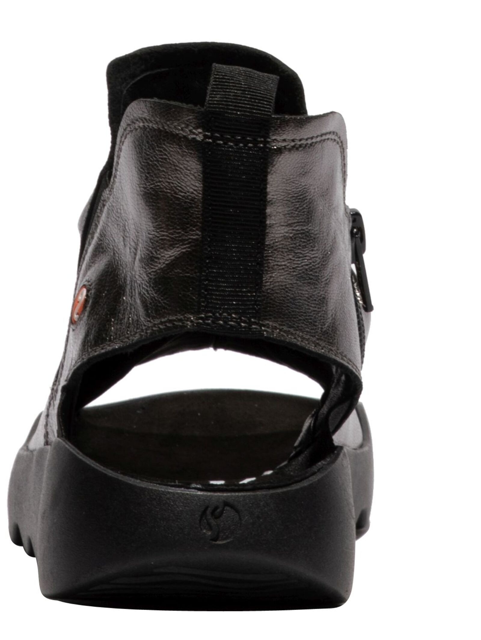 softinos Schaftsandalette »softinos Sandalen Leder/Textil«