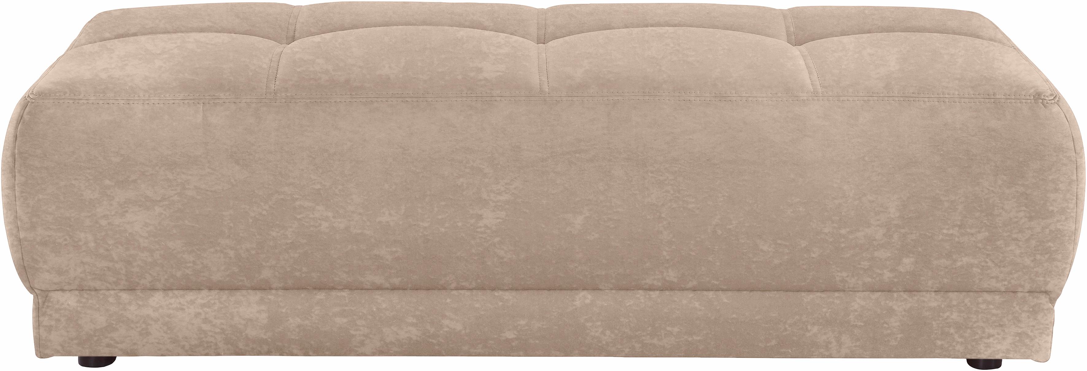 DOMO collection Hocker "Ava Bankhocker mit Federkernunterfederung, B/T 150/67cm"