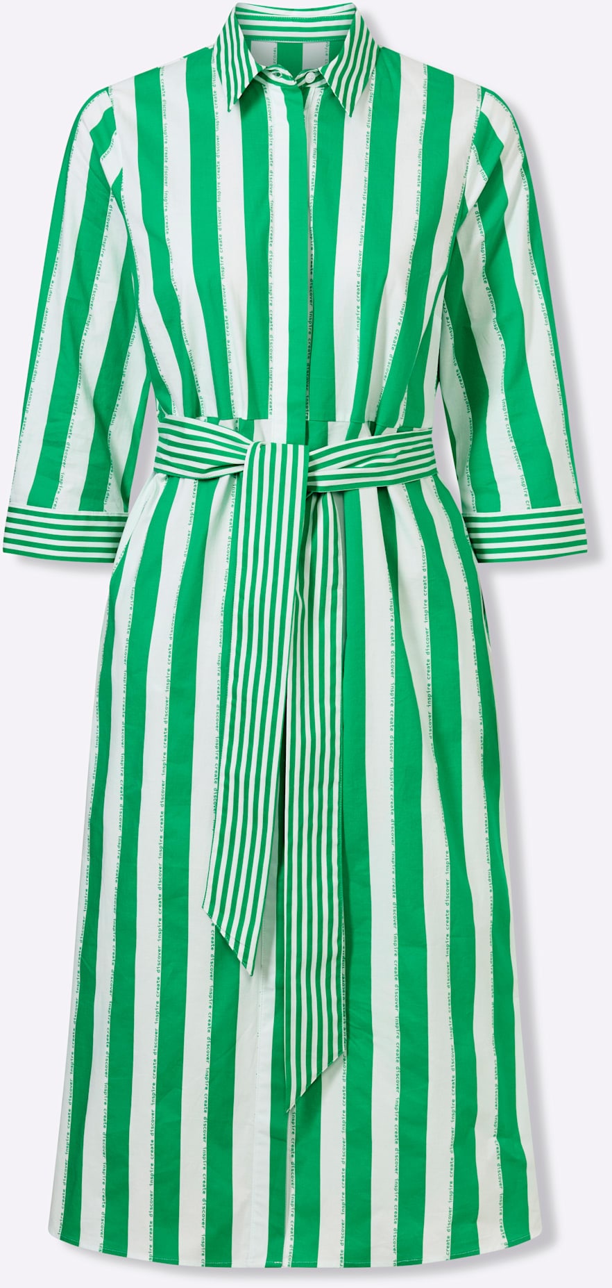 heine Hemdblusenkleid »Streifenkleid« Nahttasche