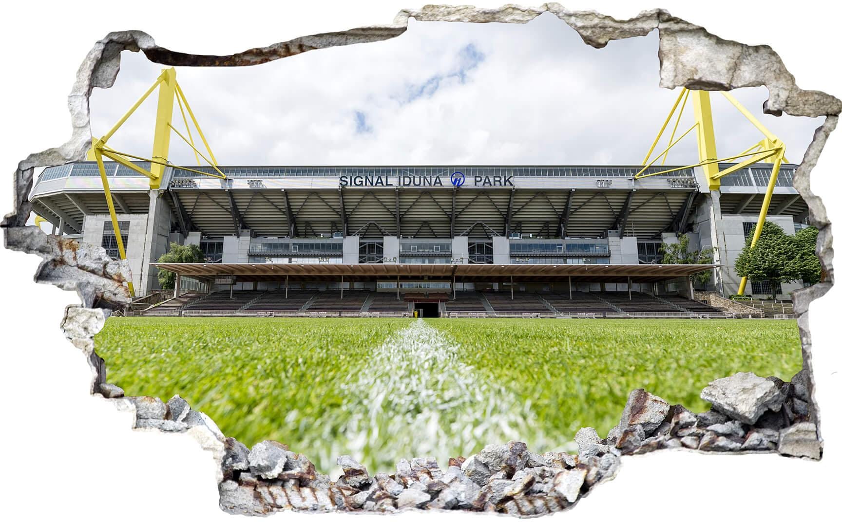 Wall-Art Wandtattoo »Borussia Dortmund BVB Signal Iduna«, selbstklebend, entfernbar