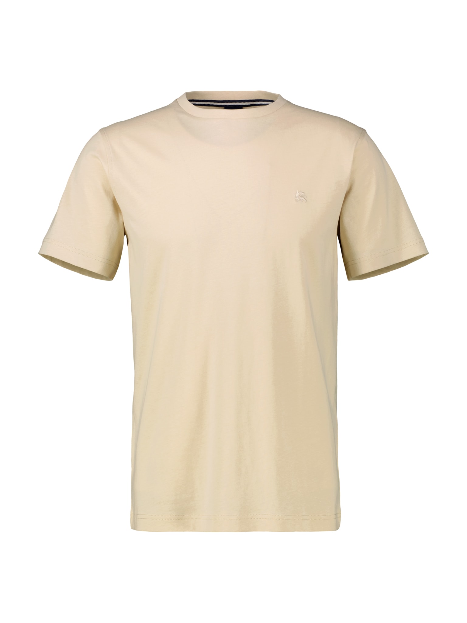 LERROS Rundhalsshirt, mit Logo Stickerei