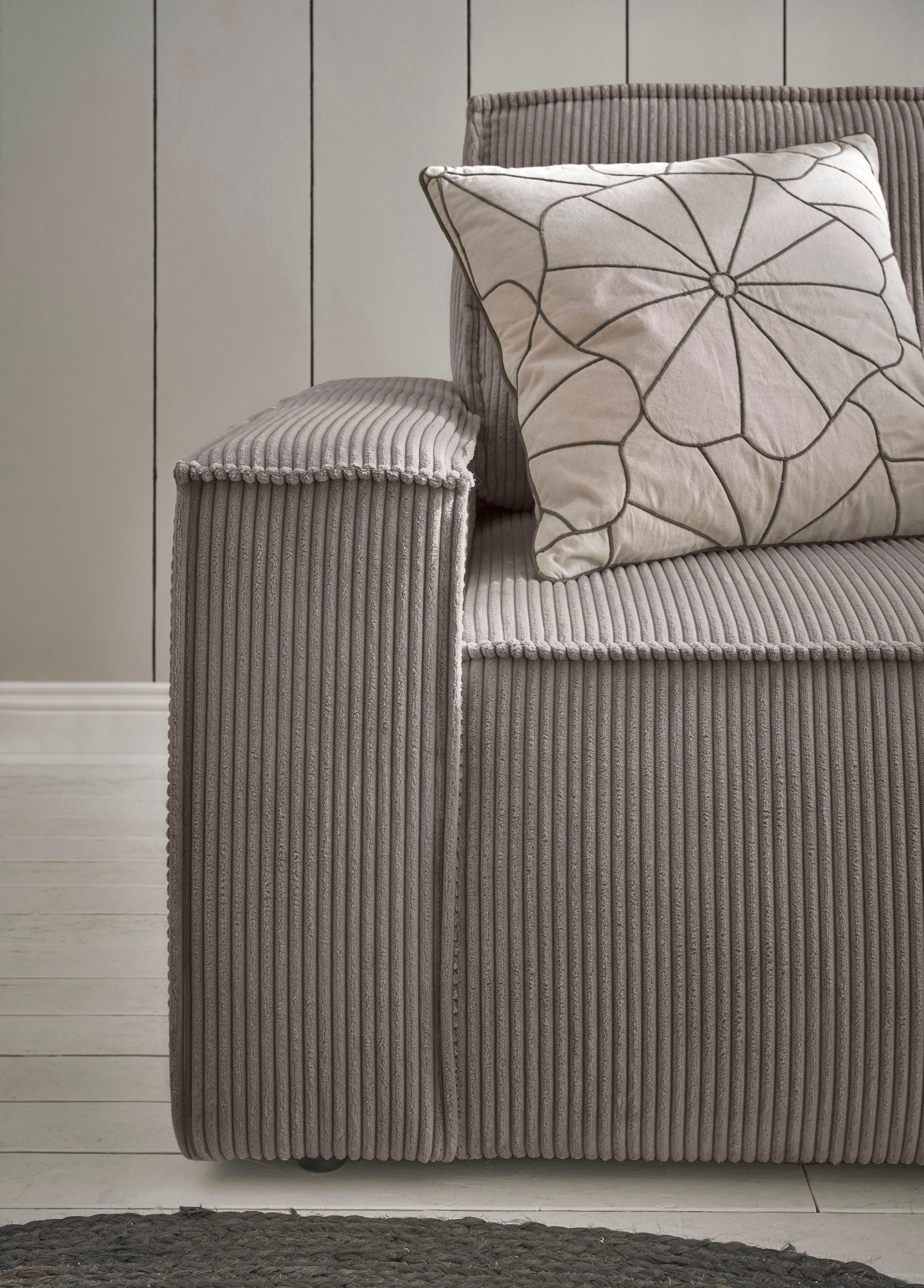 Home affaire Sessel »SHERWOOD, Love-Seat in 3 Stoffarten verfügbar« passend zur Polster-Serie SHERWOOD