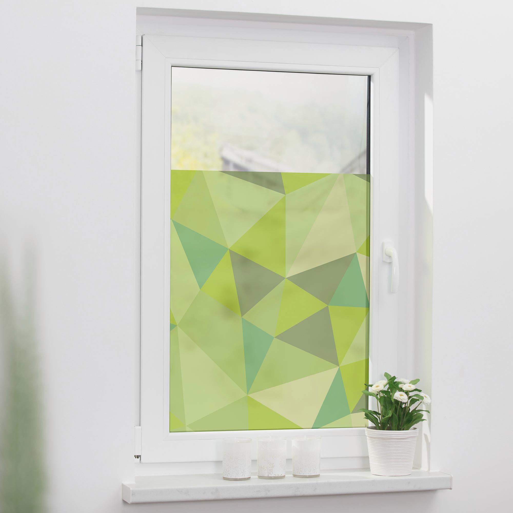 LICHTBLICK ORIGINAL Fensterfolie "Pattern Dreiecke" 1 Stk. blickdicht struk günstig online kaufen