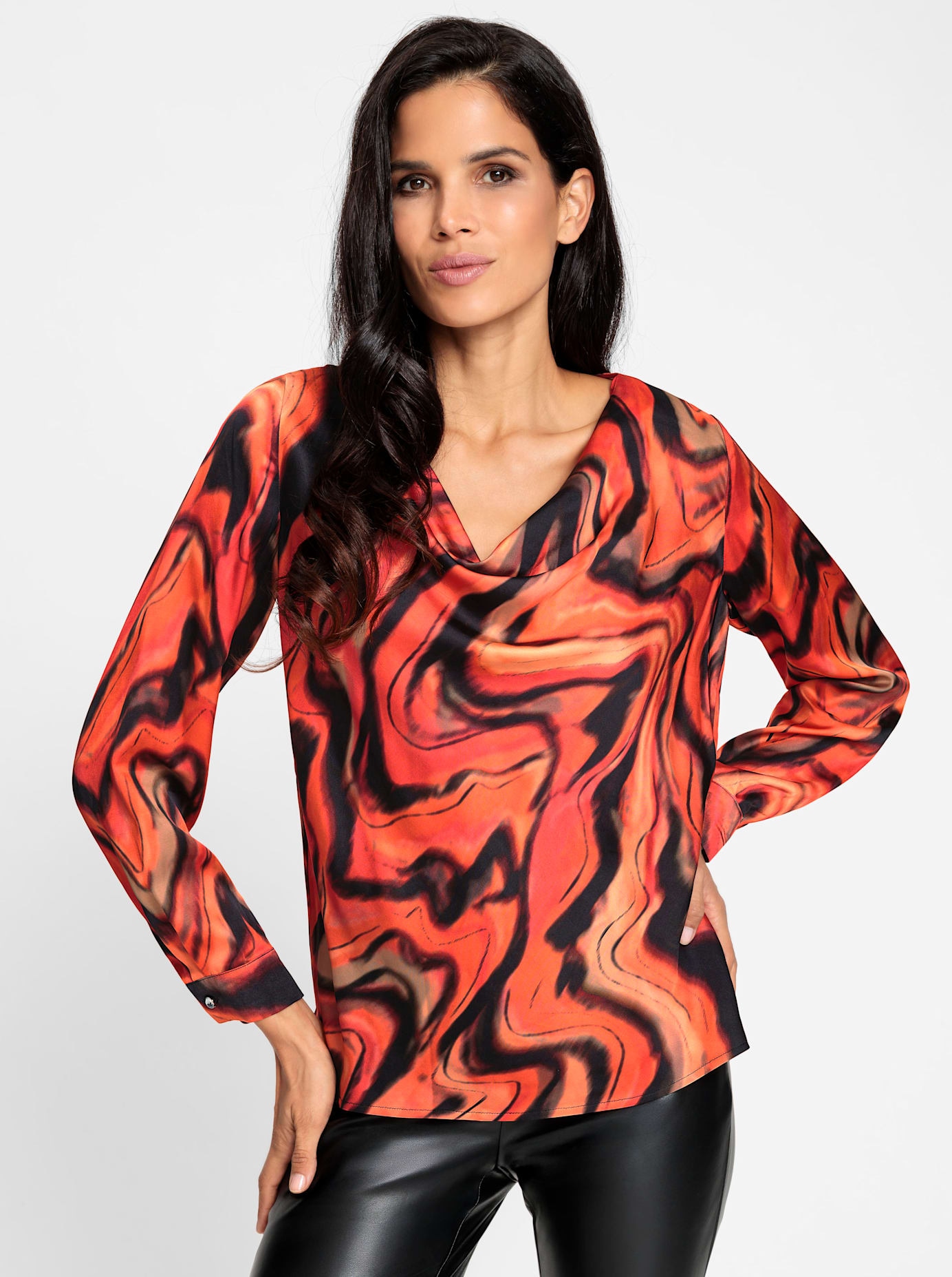heine Druckbluse