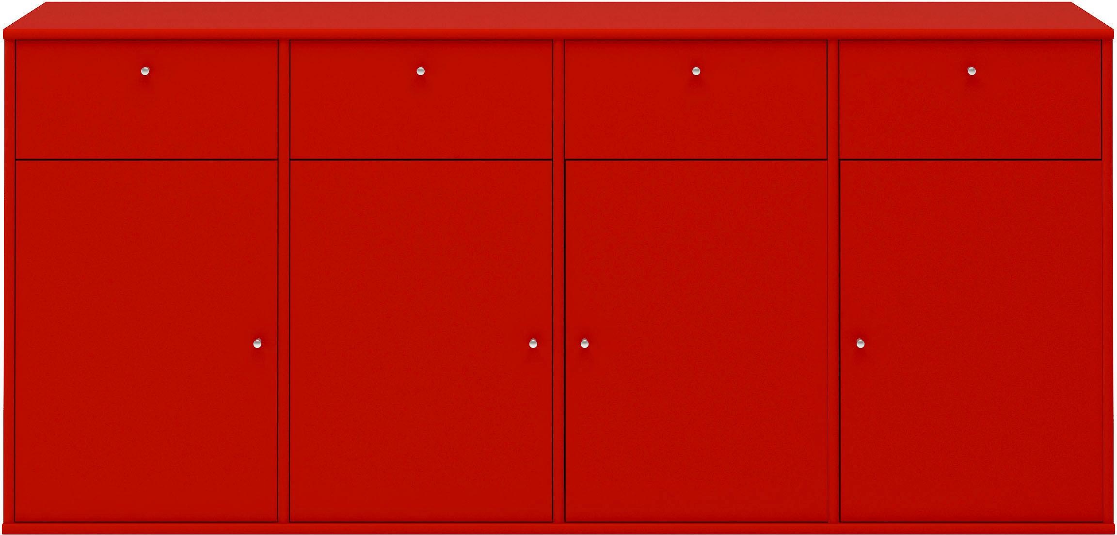 Hammel Furniture Sideboard »Mistral, Hochwertig Schrank, hängend/stehend montierbar«, mit Türen und Schubladen, B: 177 cm, anpassungsbar Designmöbel