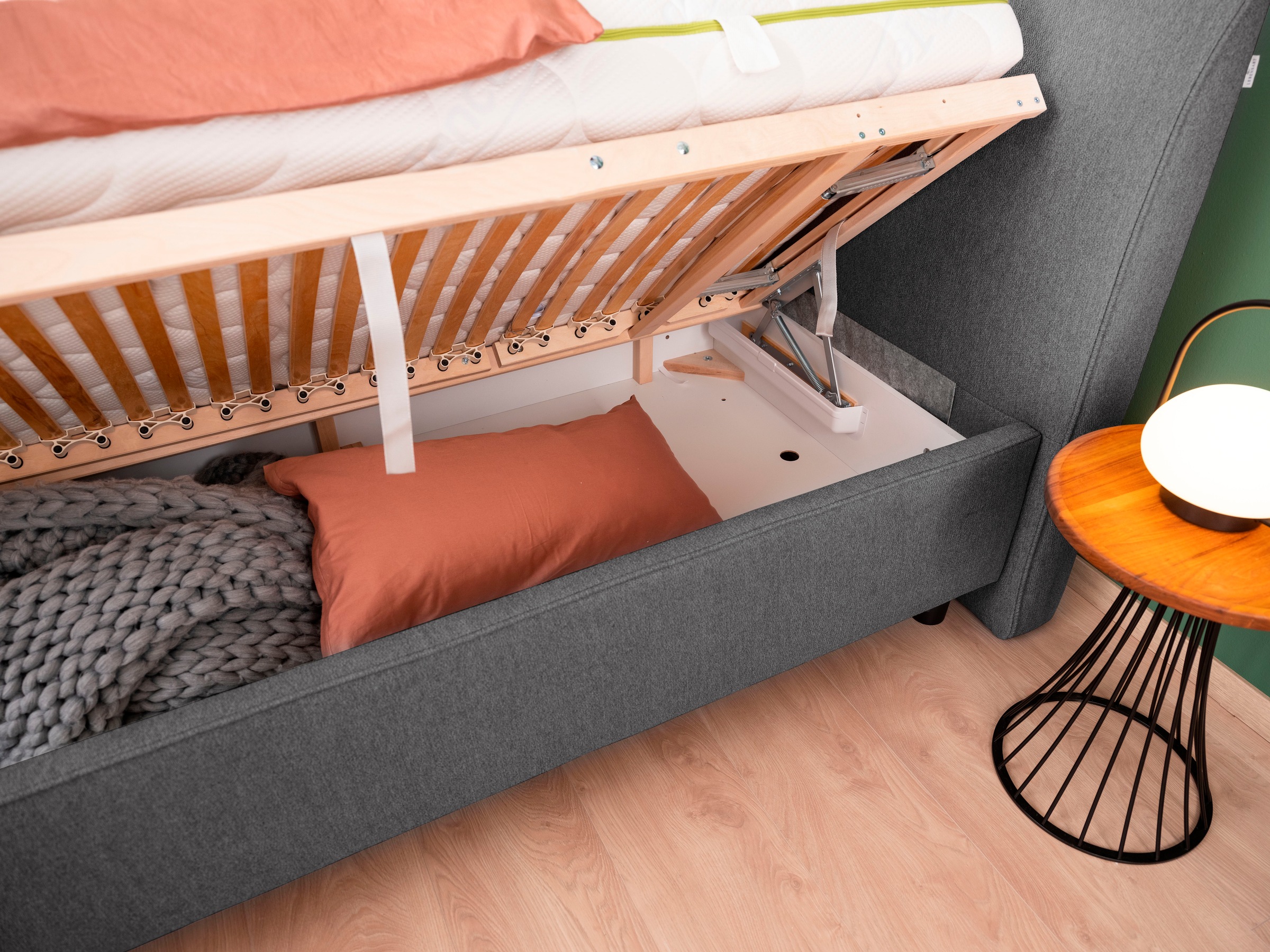 alina Stauraumbett »Serina Supercomfort«, inkl. Lattenrost mit Kopf- und Fußhochsteller, diverse Ausführungen