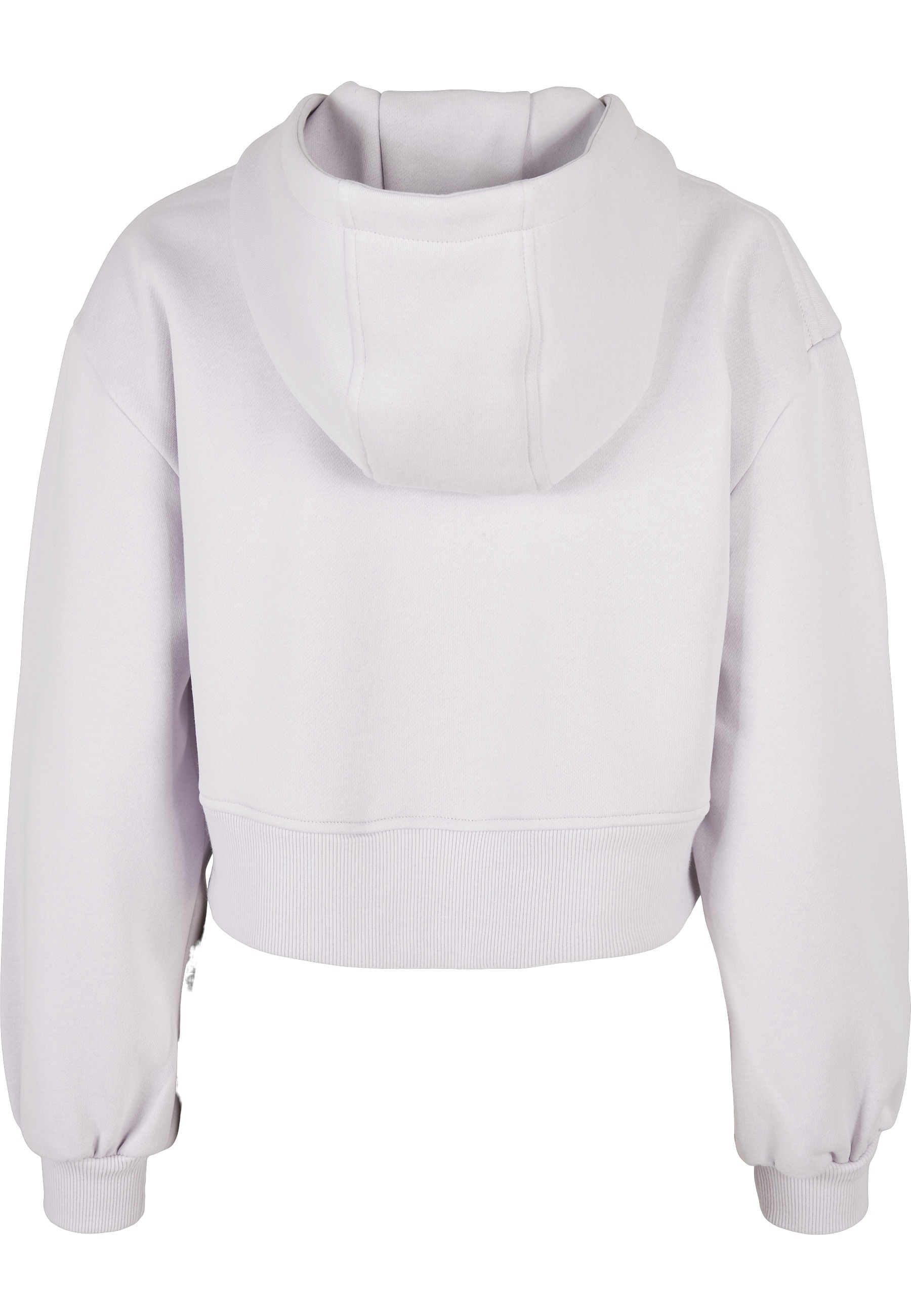 URBAN CLASSICS Sweatjacke "Urban Classics Damen Ladies Short Oversized Zip günstig online kaufen