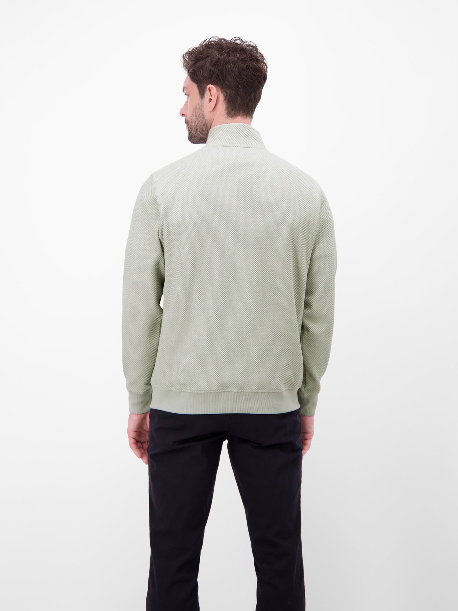 LERROS Sweatshirt "Troyer mit Reißverschlusskragen" günstig online kaufen