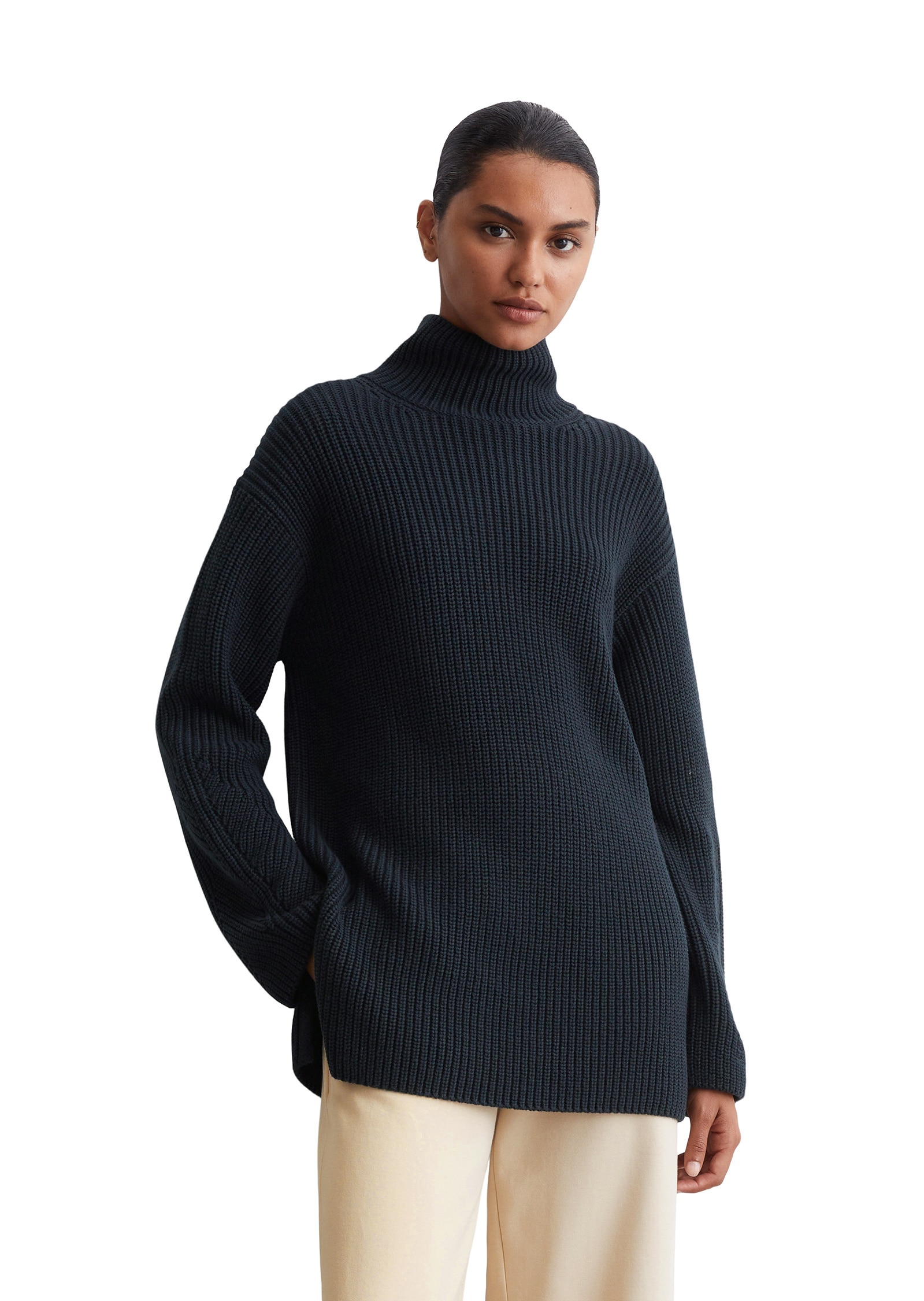 Marc OPolo Strickpullover "aus Organic Cotton" günstig online kaufen